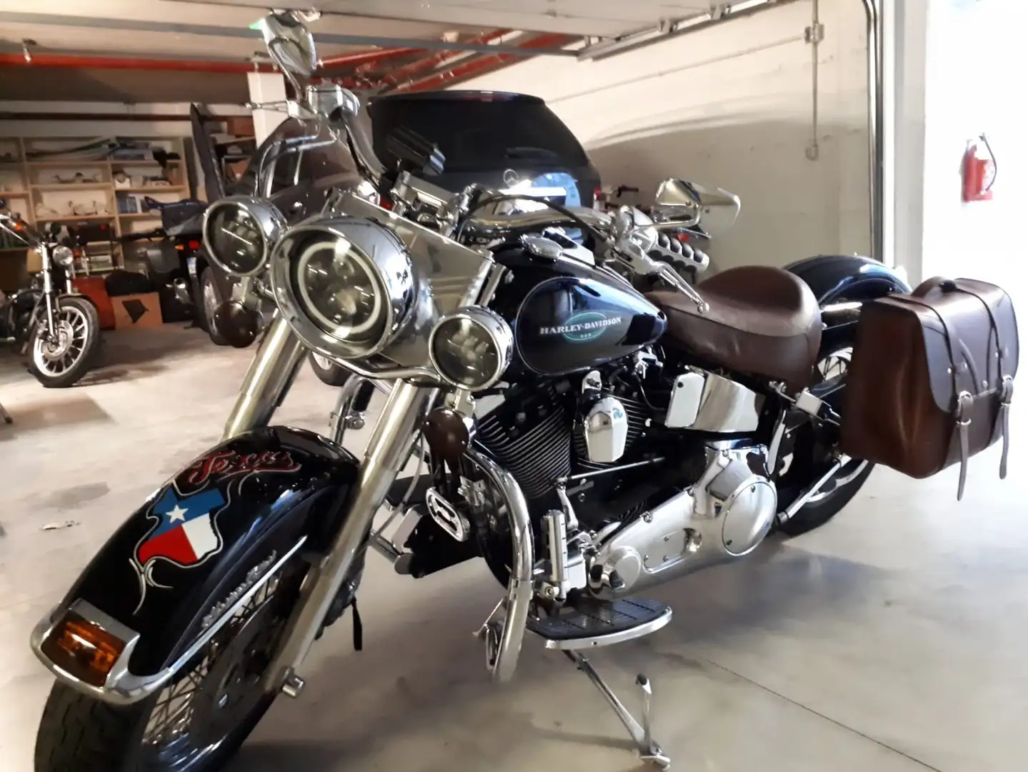 Harley-Davidson Heritage custum/caffè racer Negru - 2