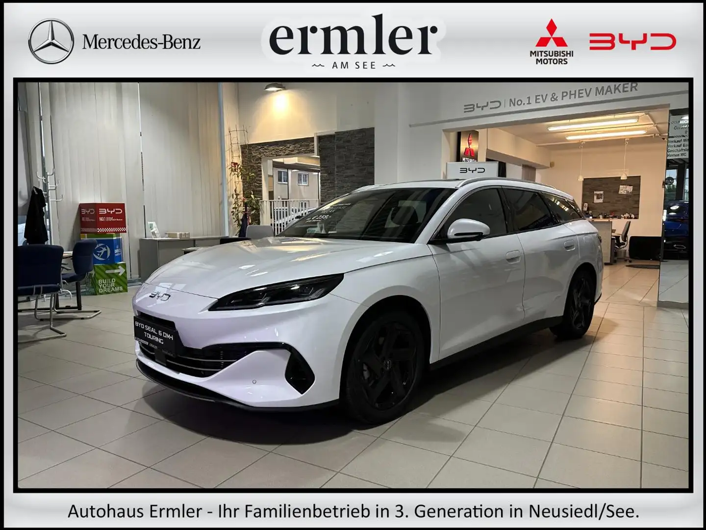BYD Seal 6 DM-i Touring Comfort Lite 19 kWh PHEV Weiß - 1
