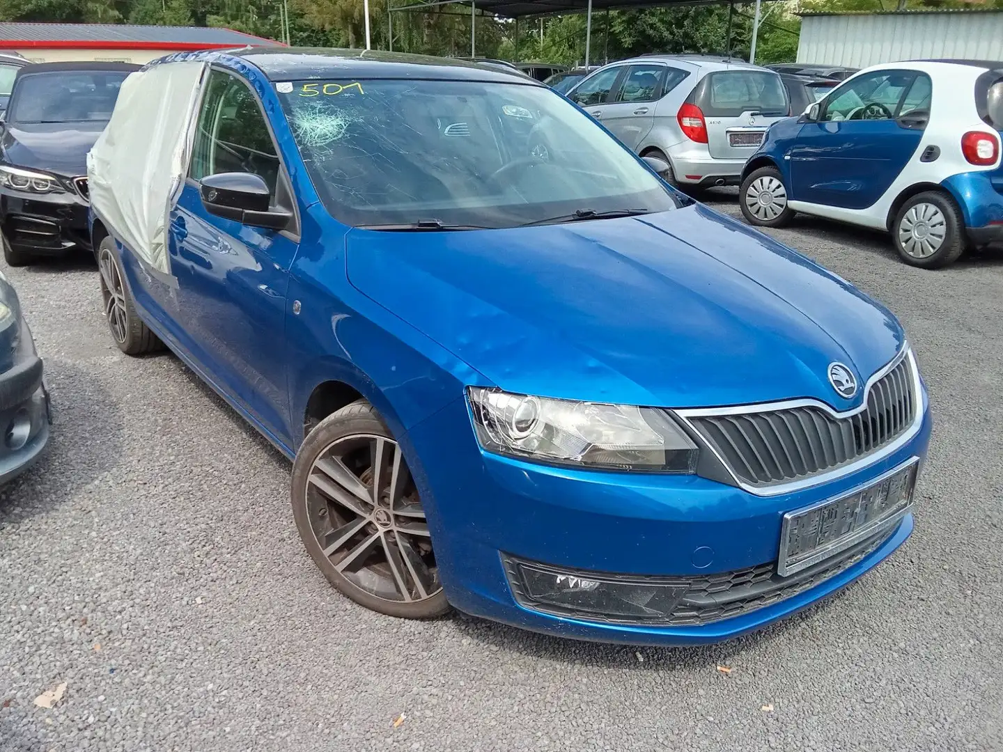 Skoda Rapid/Spaceback Spaceback Elegance Blau - 2