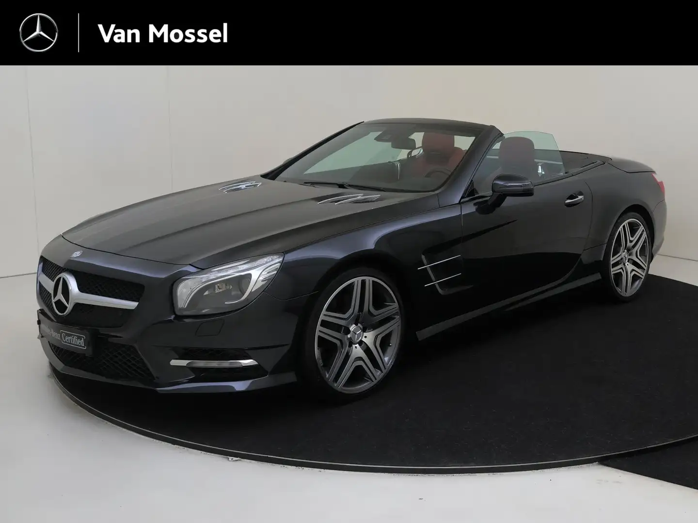 Mercedes-Benz SL 350 / AMG/ Memory/ Panoramadak/ Stoelverwarming- & Ven Gris - 1
