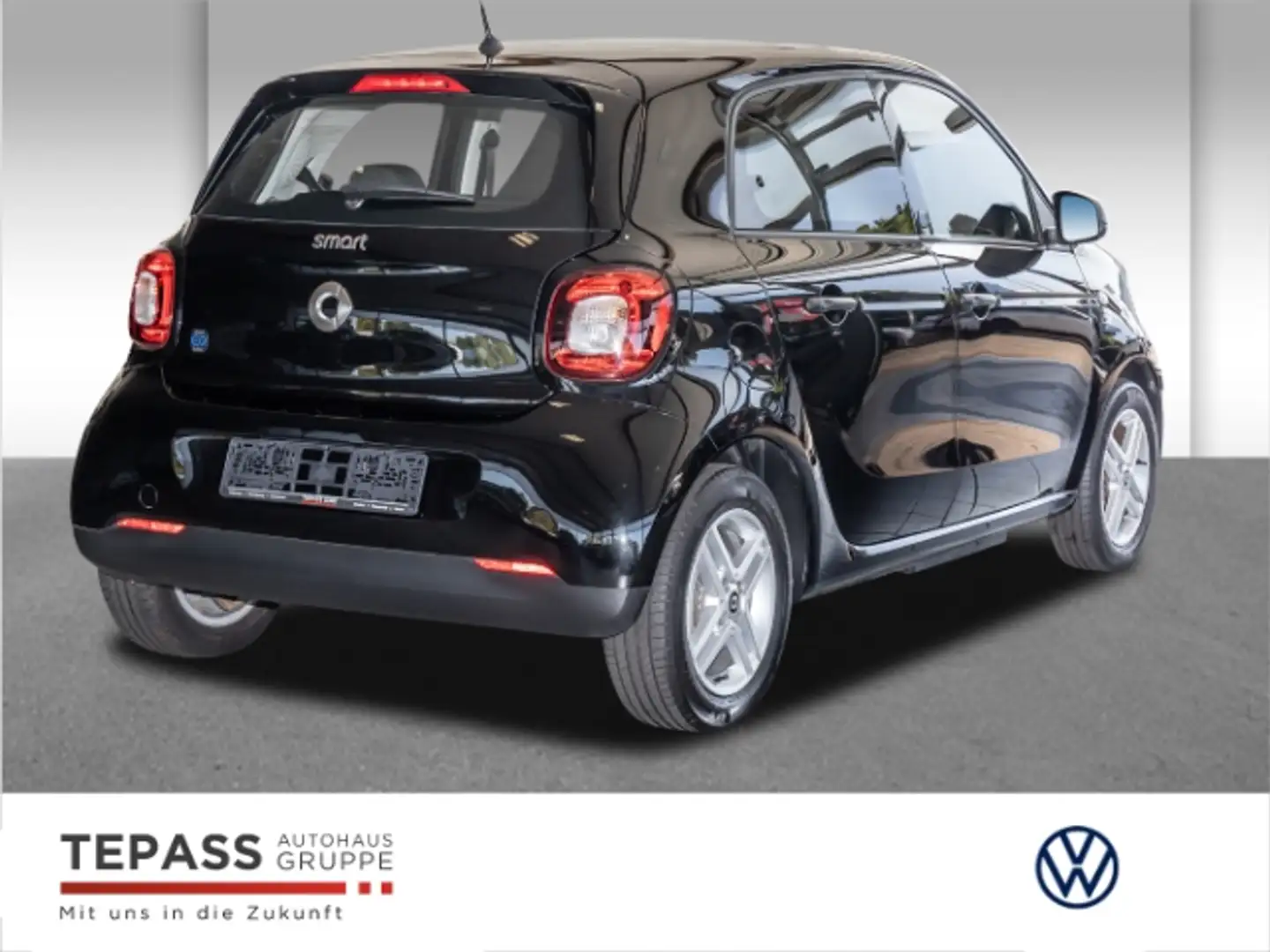 smart forFour electric drive / EQ RADIO KLIMA SHZ Zwart - 2