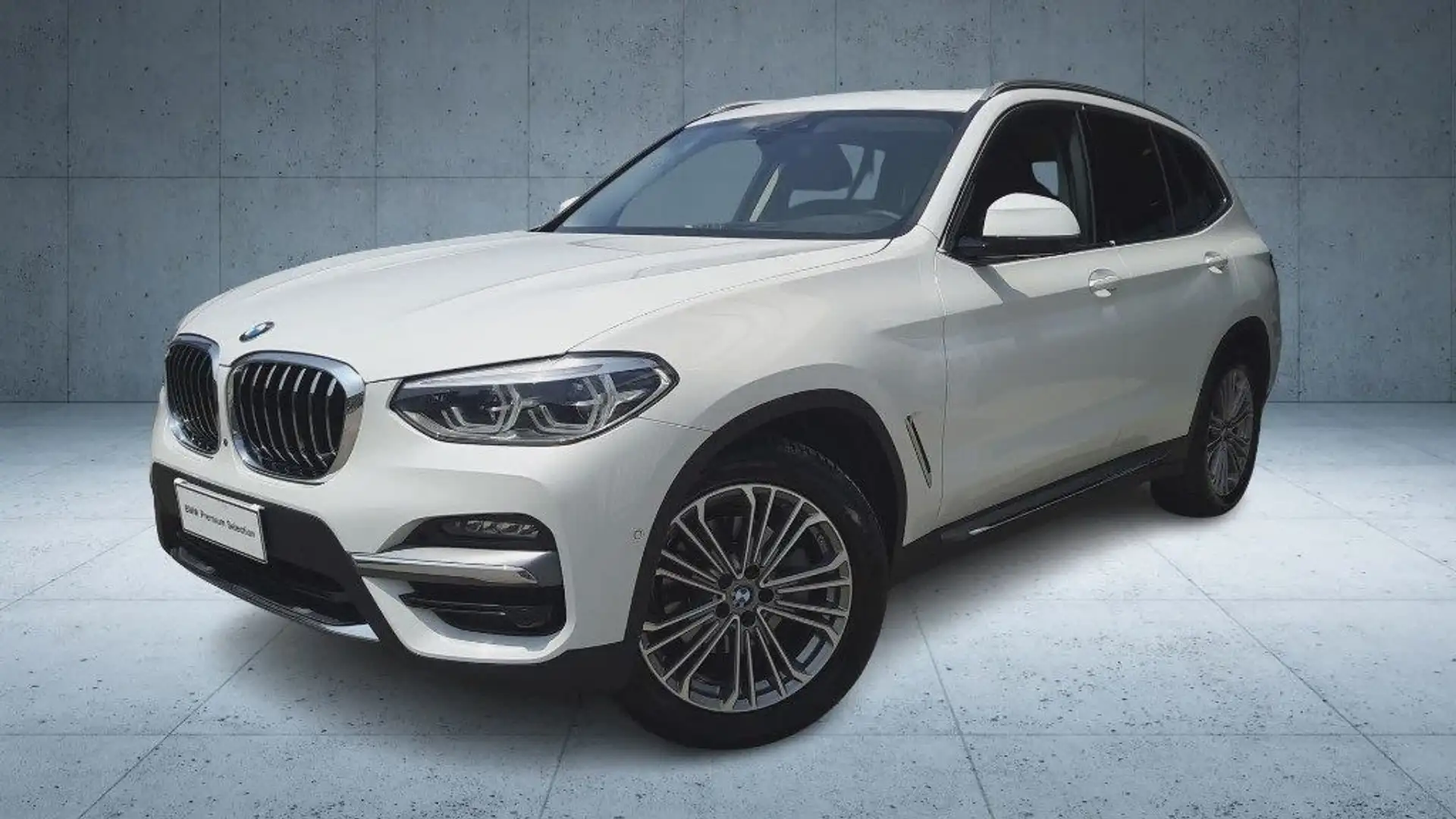 BMW X3 xDrive20d 48V Luxury Aut. + Tetto apr. Bianco - 1