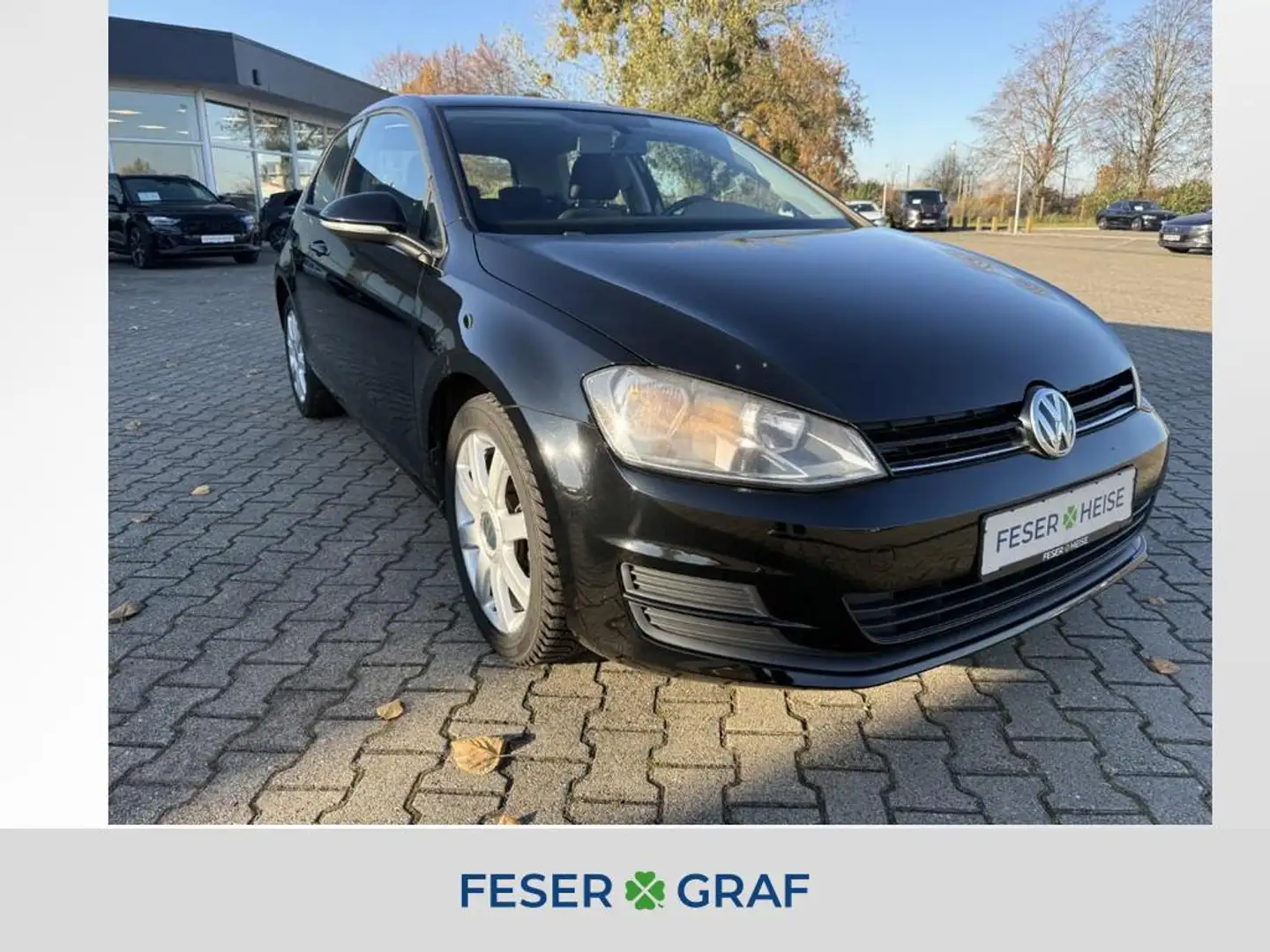 Volkswagen Golf VII 1.2 TSI Limousine *Climatronic*RadioMP3&AUX*LM Zwart - 1