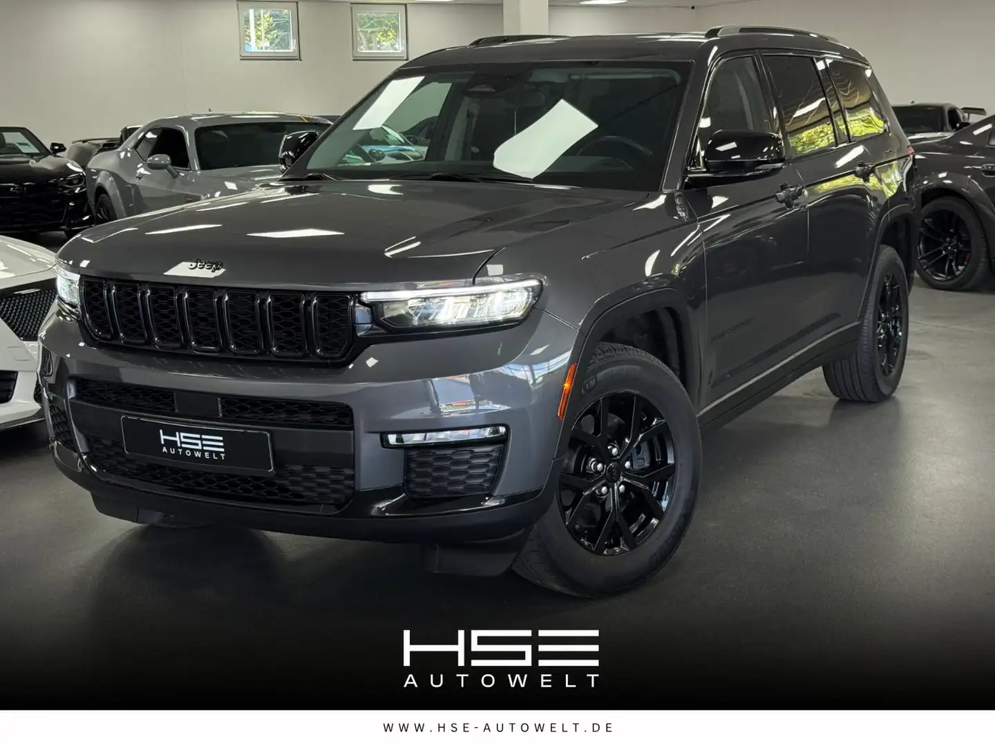 Jeep Grand Cherokee L Limited 3,6l V6 *4x4  / SZH / KAMERA* Gris - 1