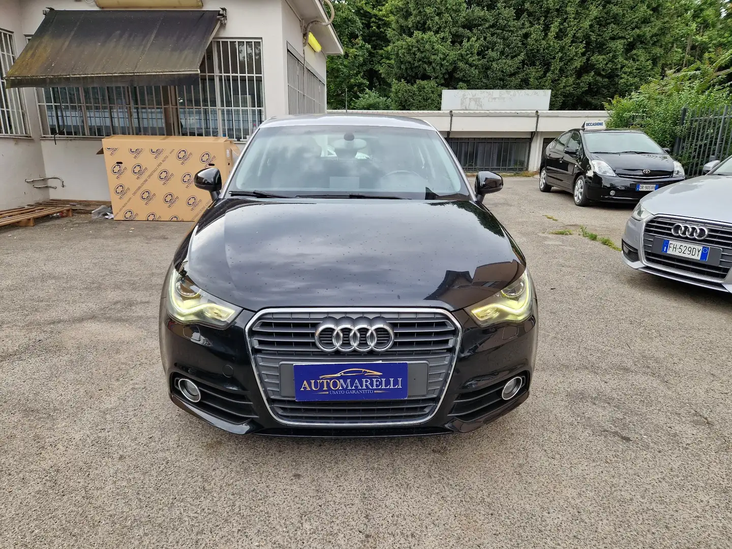 Audi A1 SPB 1.6 tdi Attraction 90cv *OK NEOPATENTATI * Negro - 2