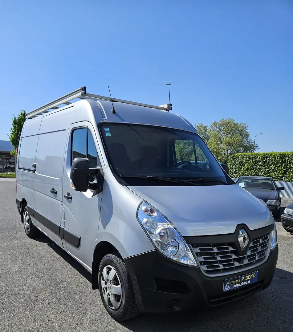 Renault MASTER 2.3 L2H2 --- VERKOCHT !!!!!!! Argent - 1