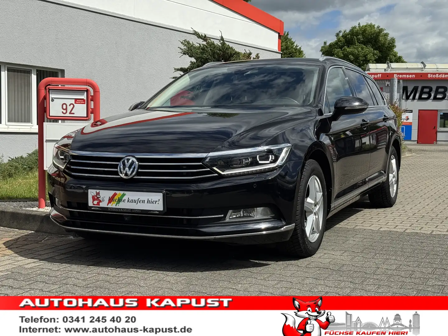 Volkswagen Passat Variant Highline 190 PS/LED/Navi/StandHz Noir - 1