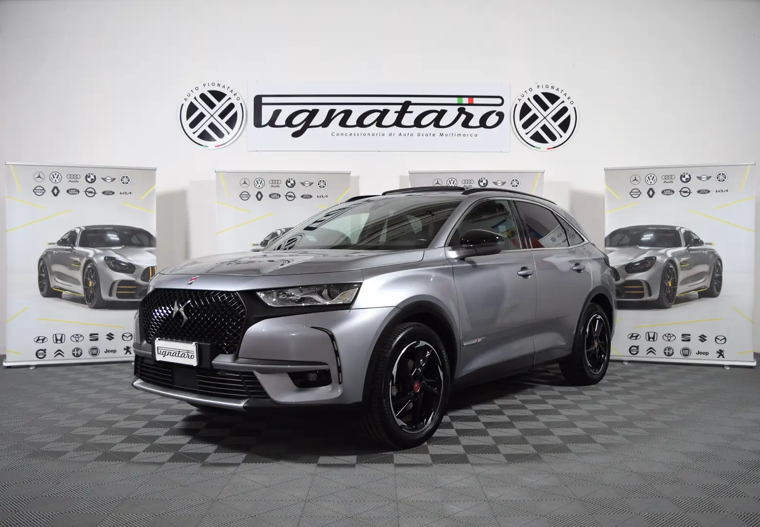 DS Automobiles DS 7 Crossback 1.6 Puretech 180 Performance Line Auto,Tetto Pano Grigio - 2