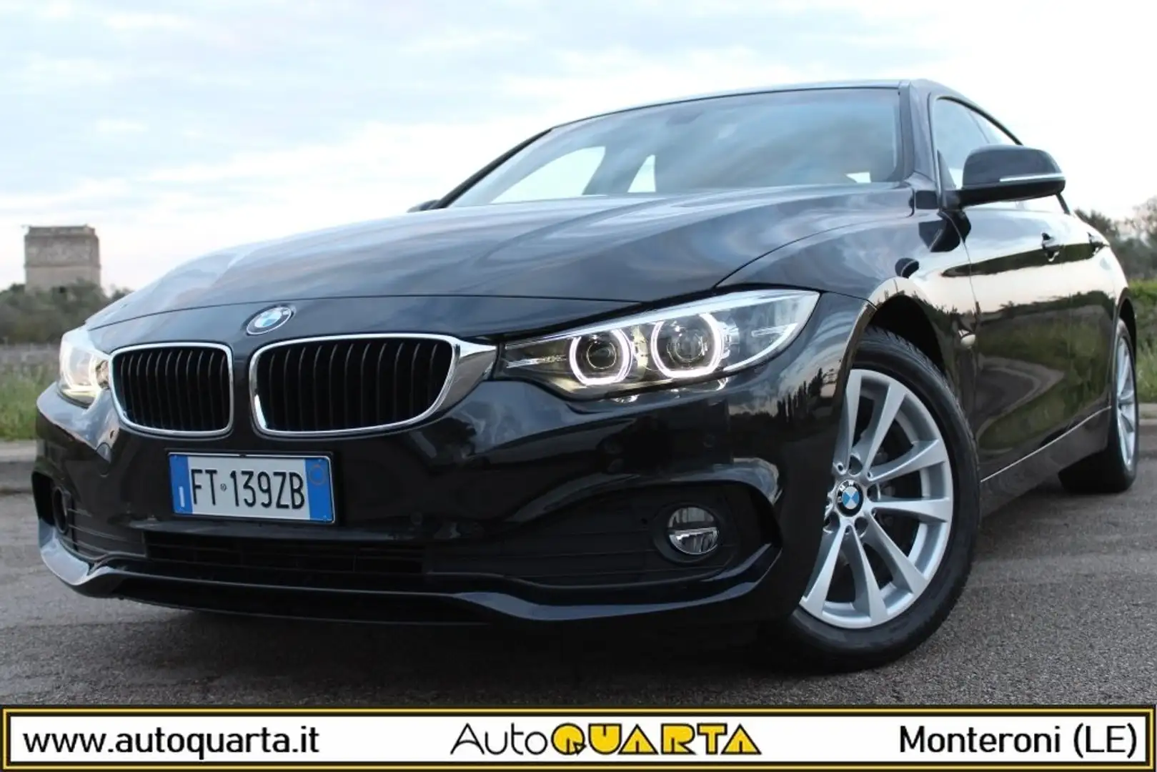 BMW 418 d Gran Coupe Aut. *SOLI 65.000 KM Noir - 1