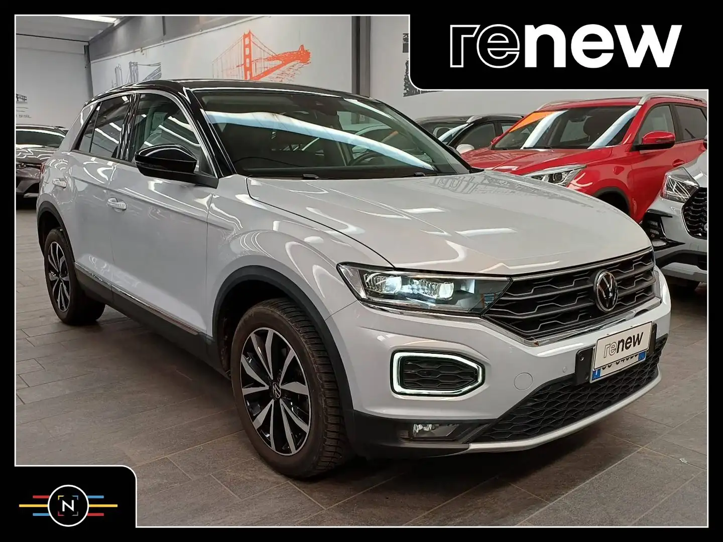 Volkswagen T-Roc T-Roc I 2017 1.0 tsi Style 110cv Silber - 1