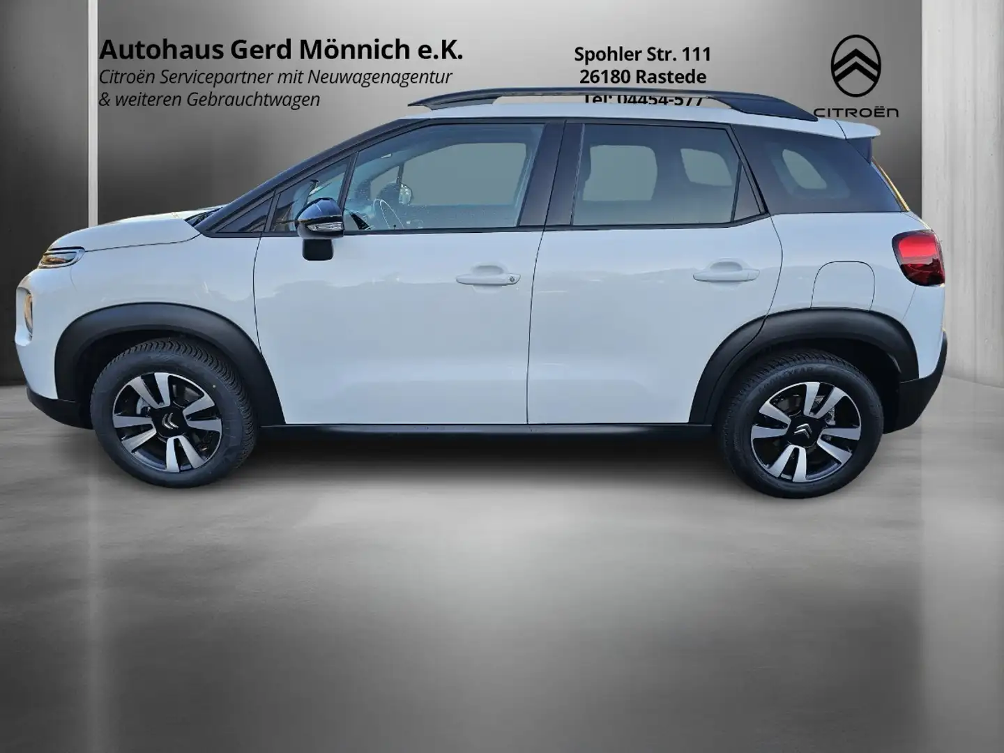 Citroen C3 Aircross 1.2 PureTech 110 Shine SHZ Navi Kamera PDC Klima Bianco - 2