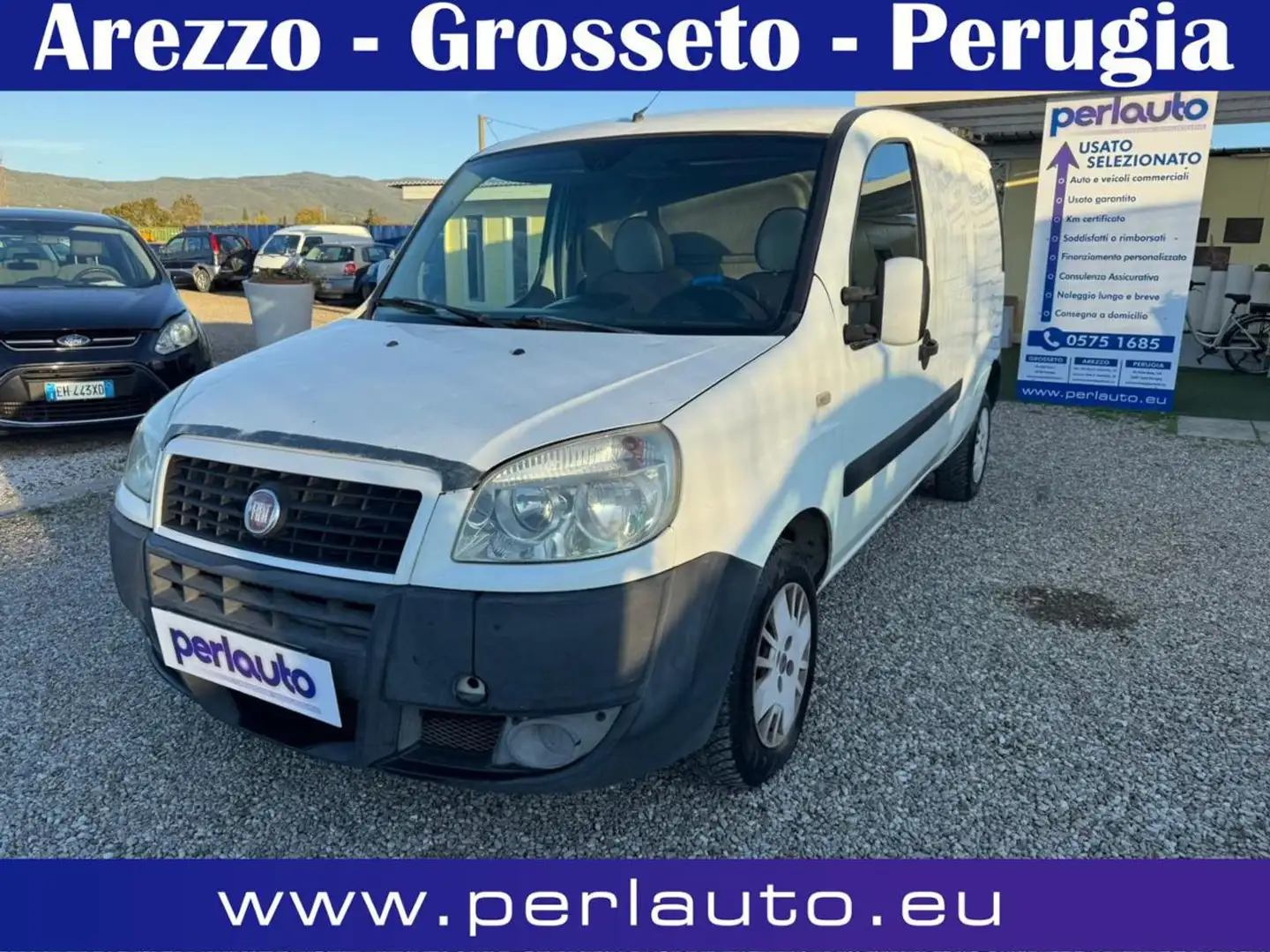 Fiat Doblo Doblò 1.9 MJ Cargo Maxi Lamierato Bianco - 1