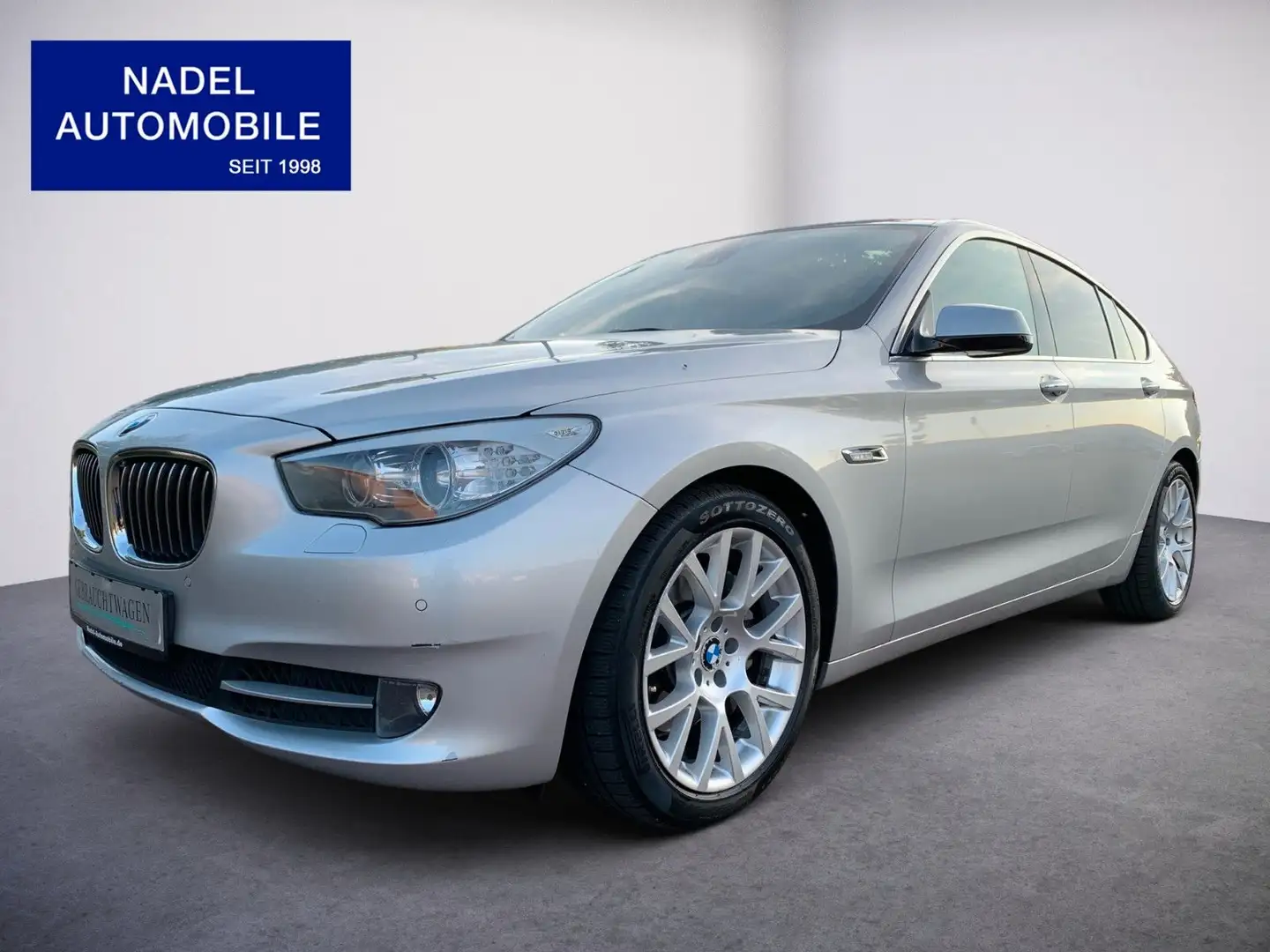 BMW 530 dA Gran Turismo/Leder/HUD/Navi/SHZ/FSE Silver - 1