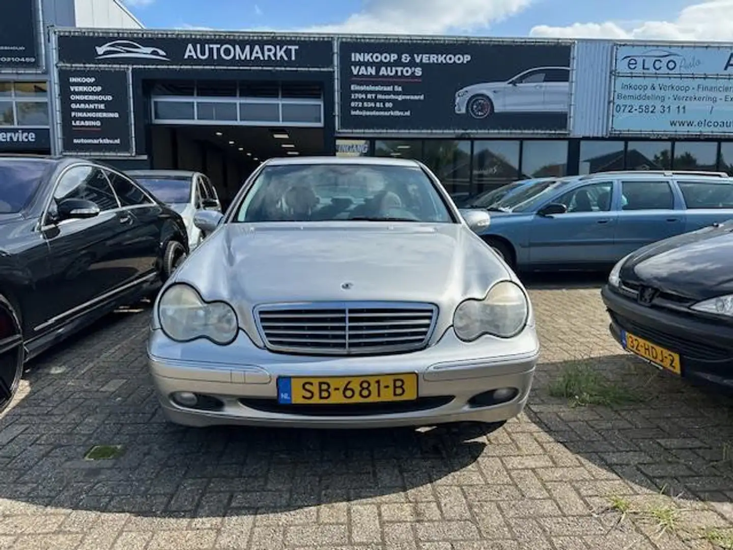 Mercedes-Benz C 180 K. Elegance Grijs - 1