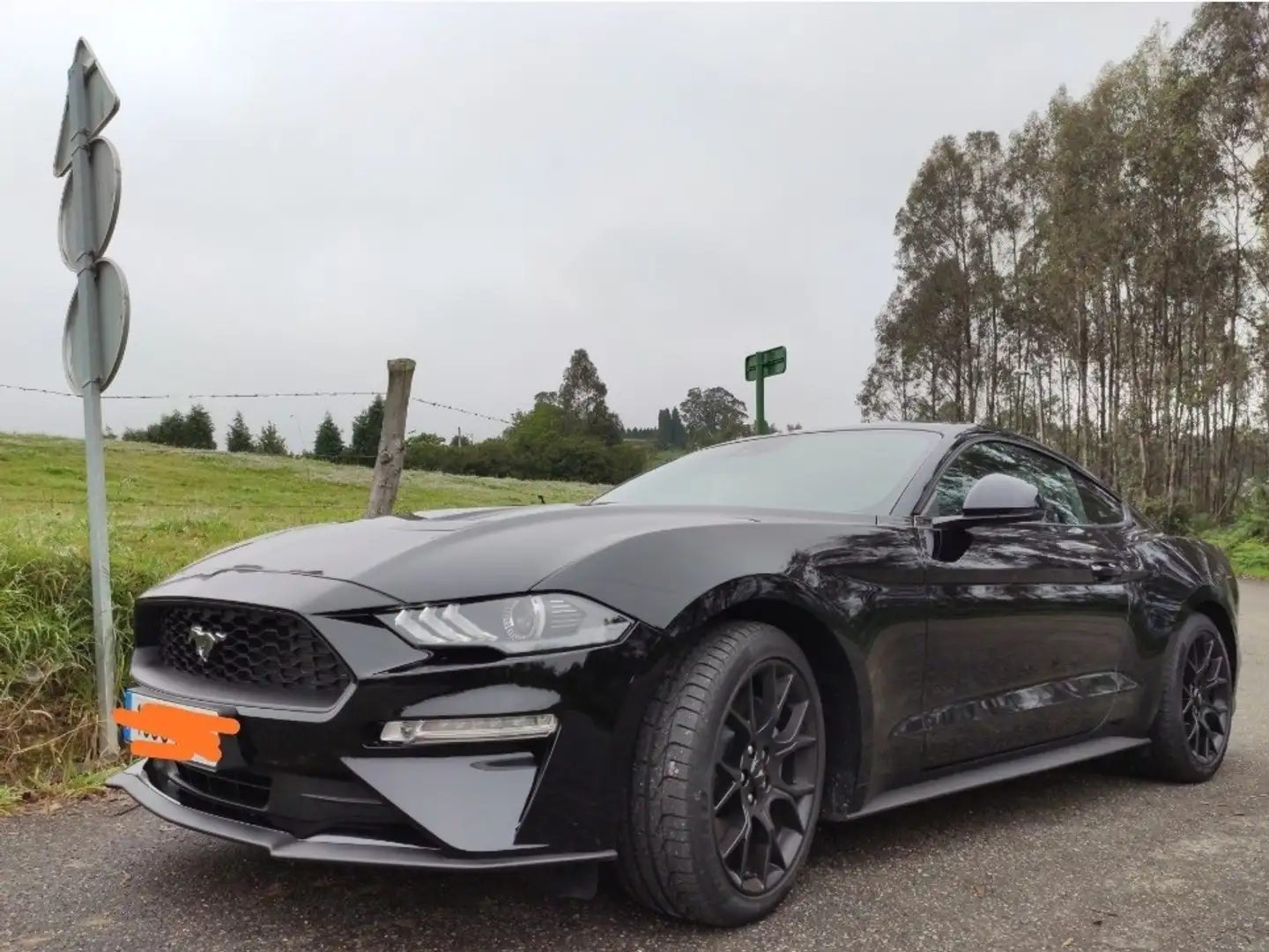 Ford Mustang Fastback 2.3 EcoBoost manual Negro - 1
