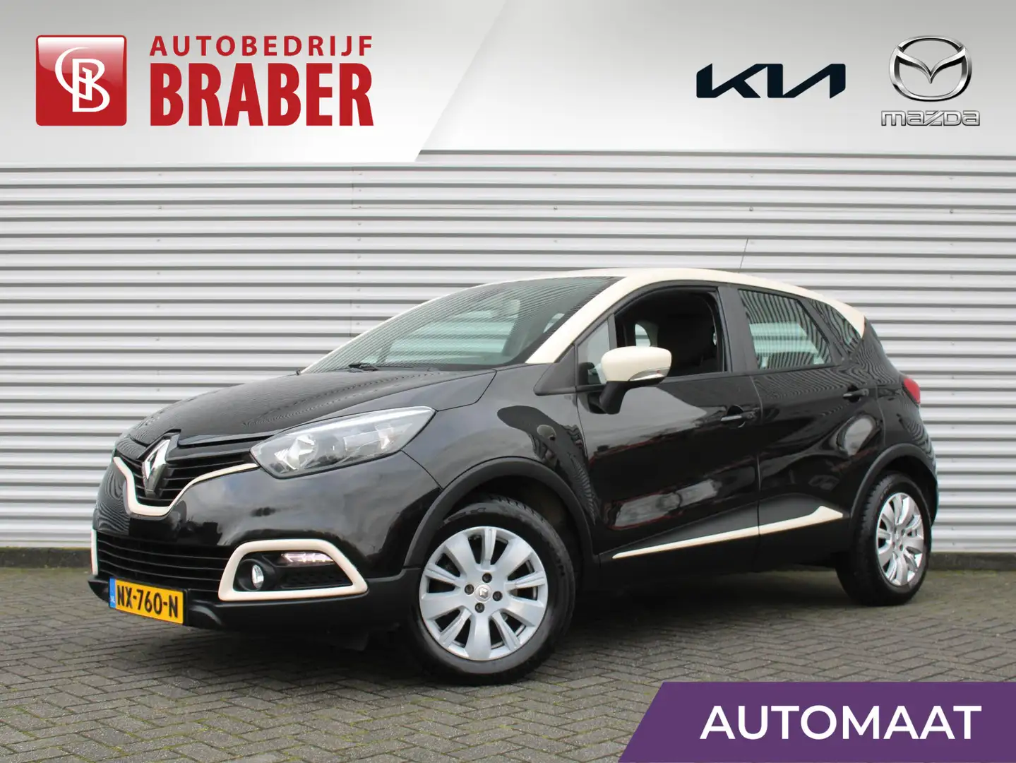 Renault Captur 1.2 TCe Dynamique | Trekhaak | 16" LM | Airco | Cr Nero - 1