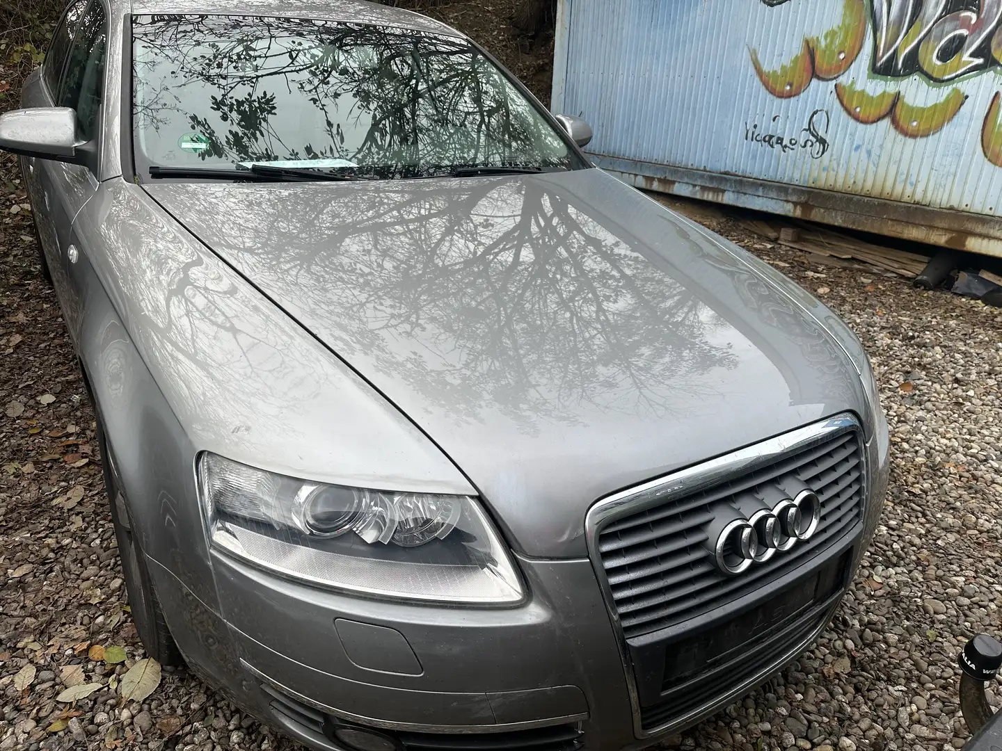 Audi A6 2.7 TDI LIMOUSINE KLIMA NAVI LEDER ALU TÜV Grau - 2