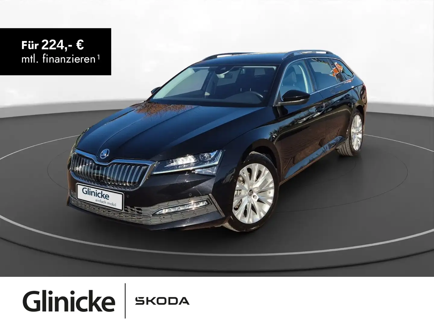 Skoda Superb Combi 1.4 e/TSI Style StandH Navi AHK Kli Schwarz - 1