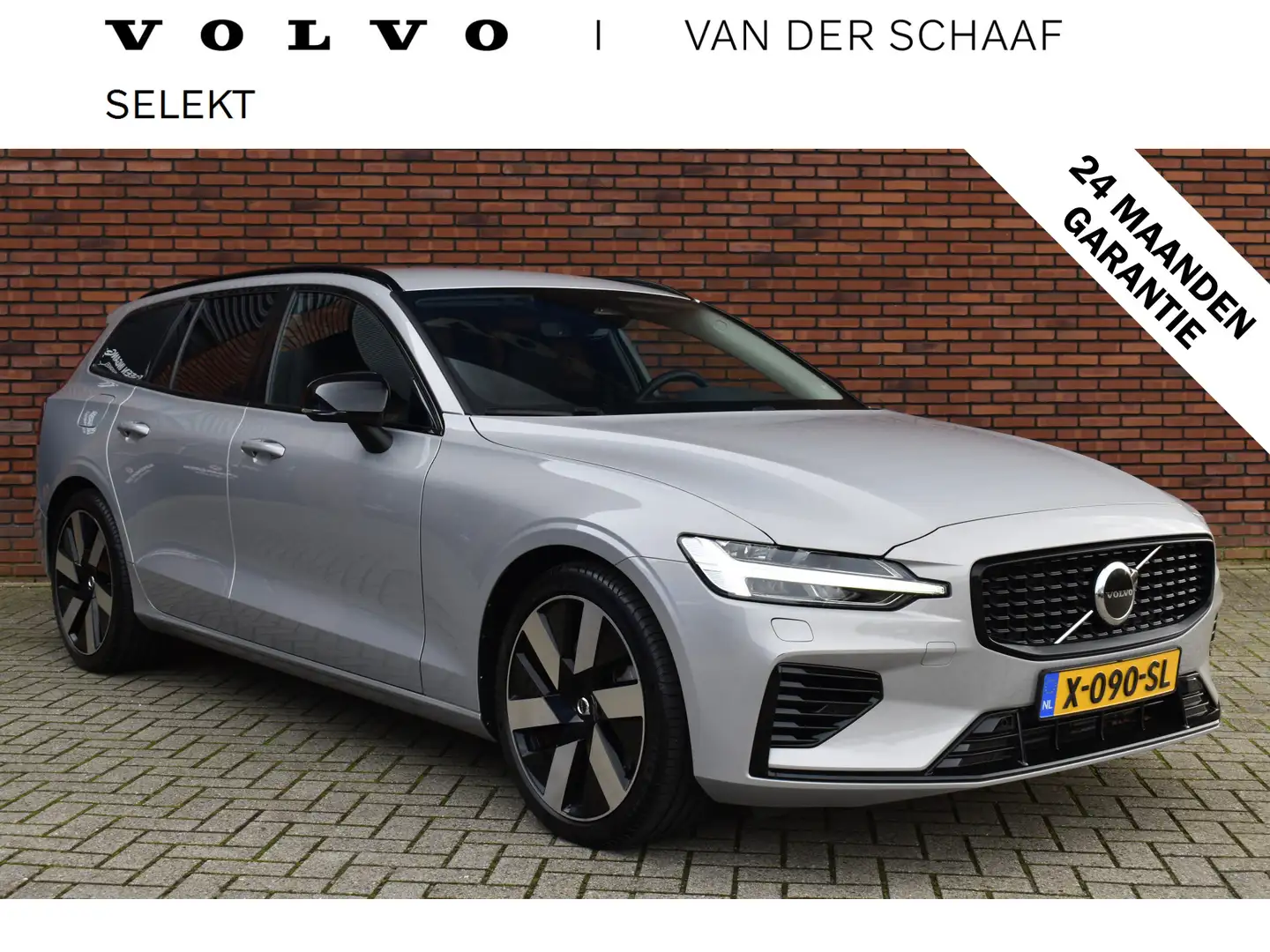 Volvo V60 T6 350PK Plug-in hybrid AWD Plus Dark | Harman & K Gris - 1