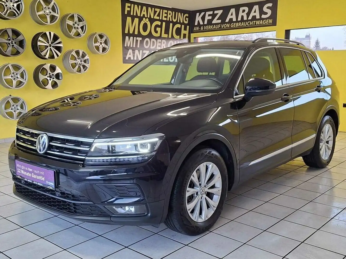 Volkswagen Tiguan Comfortline 2,0 TDI LED,  AHK, PDC, NAVI, Schwarz - 1