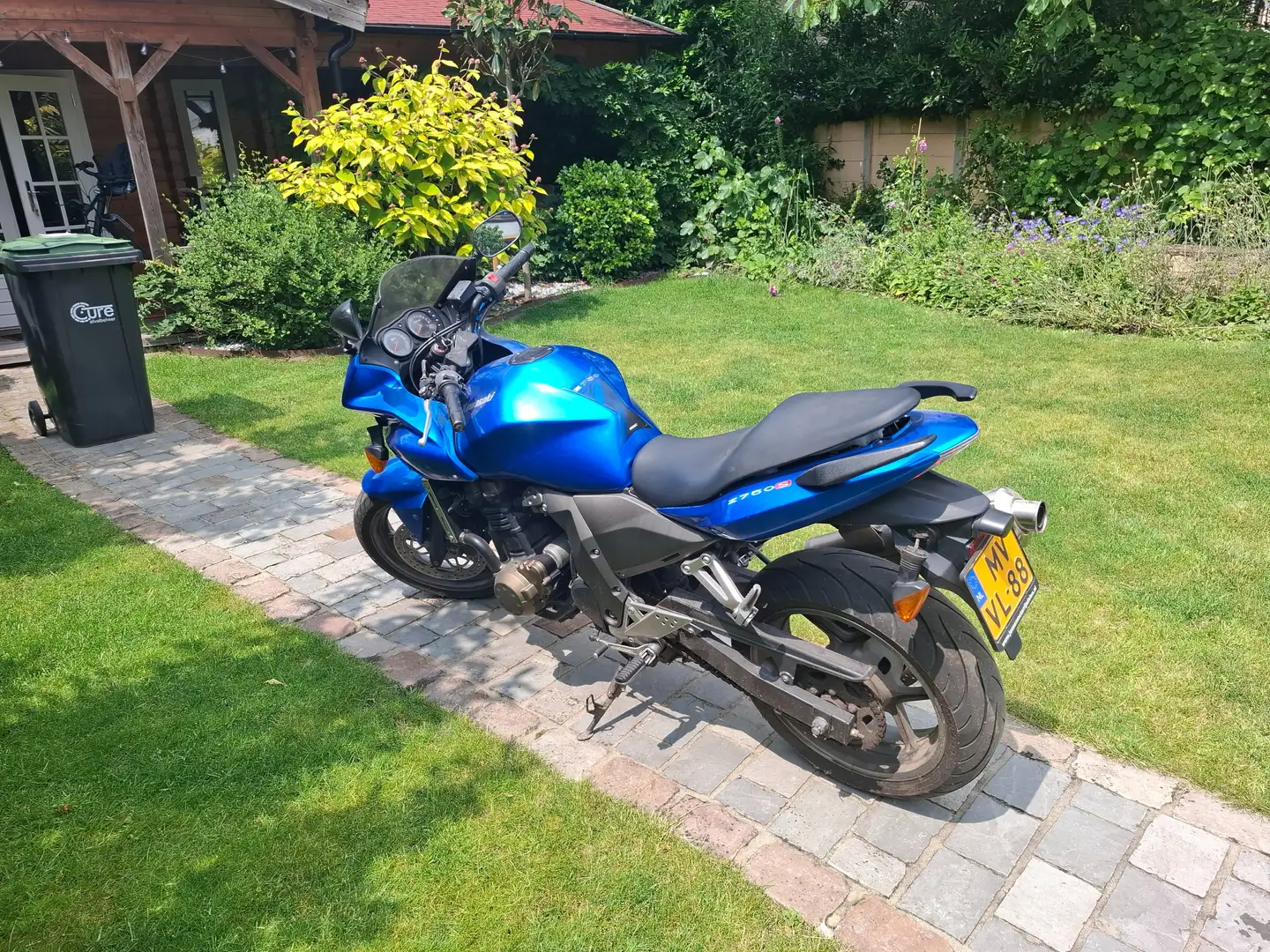 Kawasaki Z 750 Z750s Albastru - 2