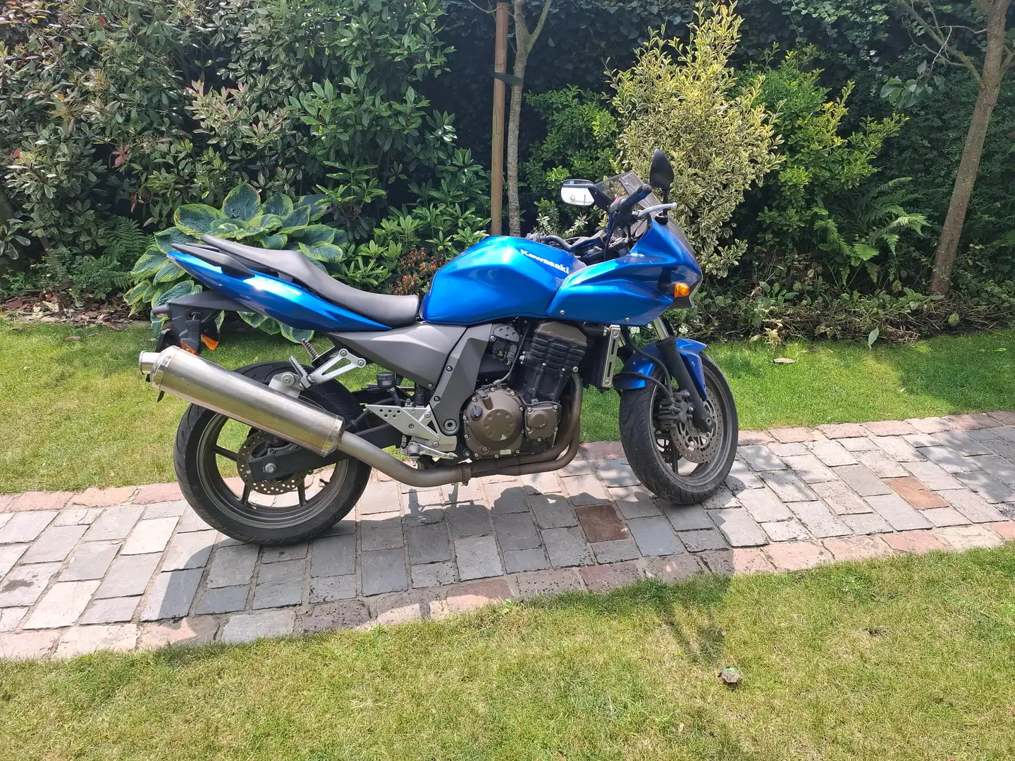 Kawasaki Z 750 Z750s Albastru - 1