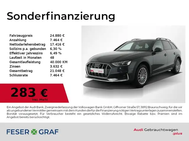 2023 Audi A4 in Grey for sale