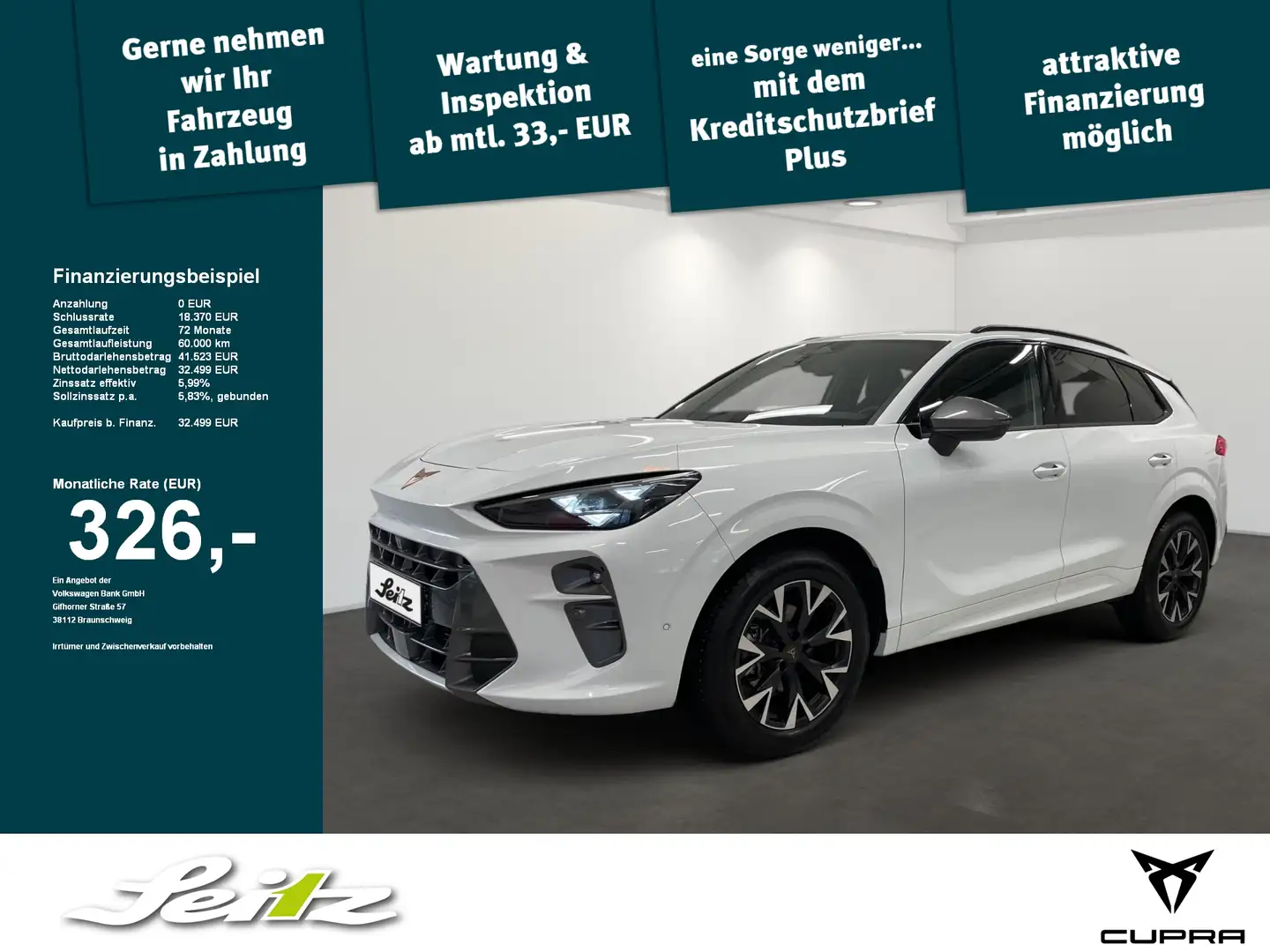 CUPRA Terramar 1.5 eTSI *HEAD-UP*LED*KAMERA*NAVI* Blanc - 1