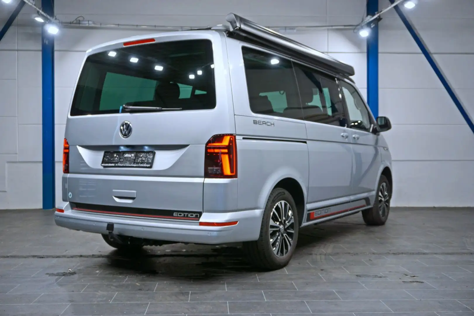 Volkswagen T6 California T6.1 California Beach Camper Edition StdHzg AHK Argent - 2