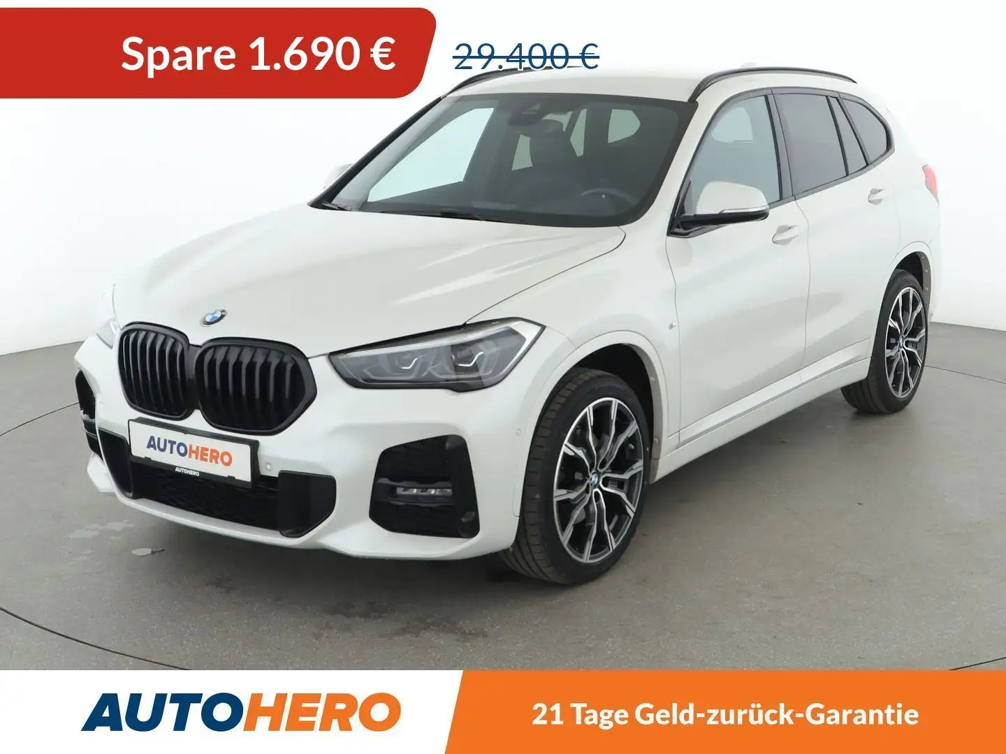 BMW X1 sDrive 18i M Sport Aut.*NAVI*TEMPO*LED*CAM*SHZ*PDC Blanco - 1