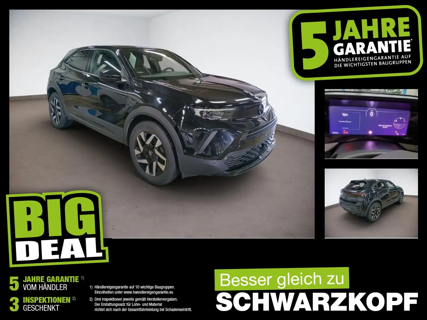 Opel Mokka 1.2T Navi,Lenkradheizung,Sitzheizung Schwarz - 1