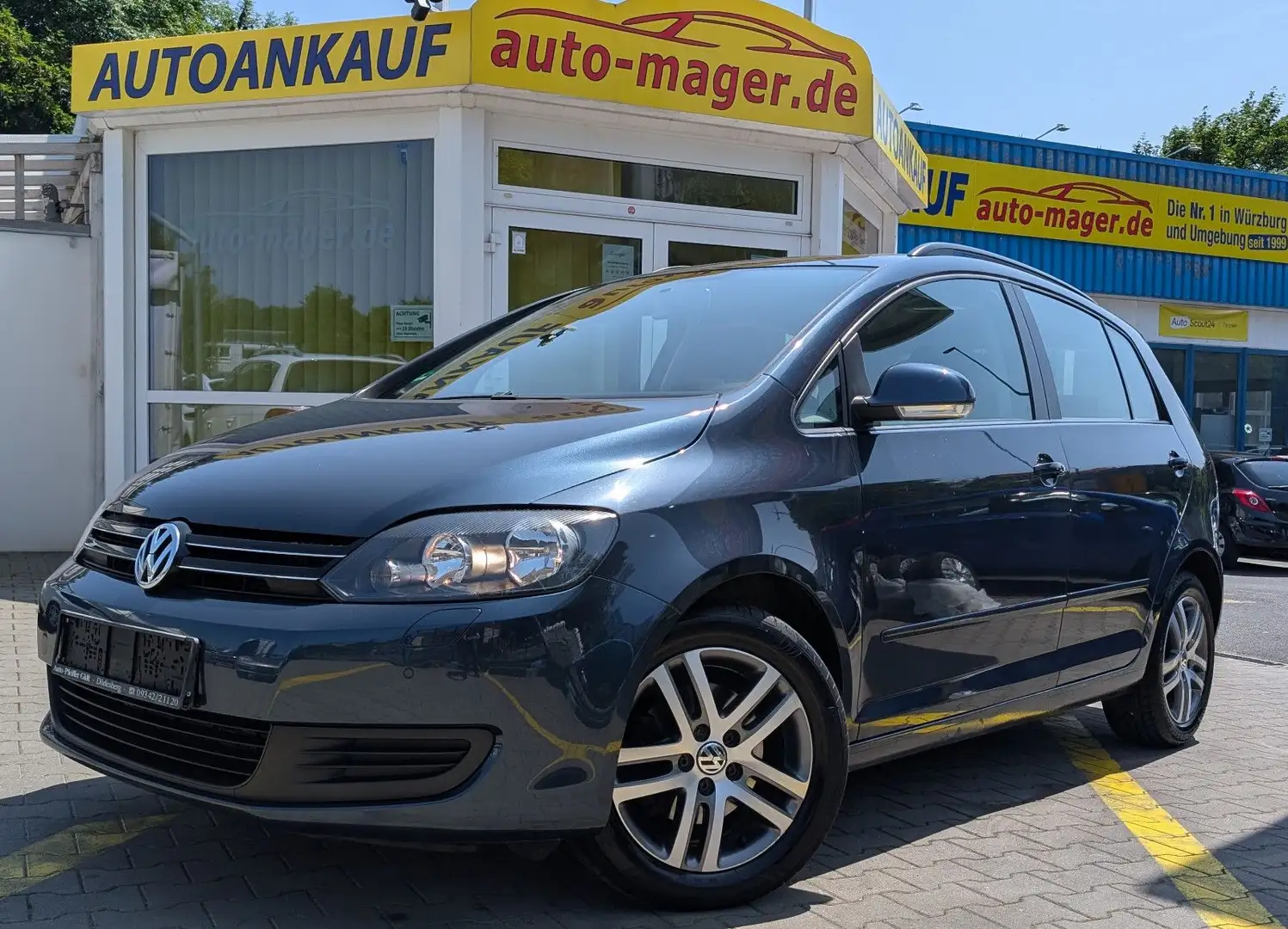 Volkswagen Golf Plus VI*2Hd*AHK*STEUERKETTE NEU*Garantie*TOP Blau - 1