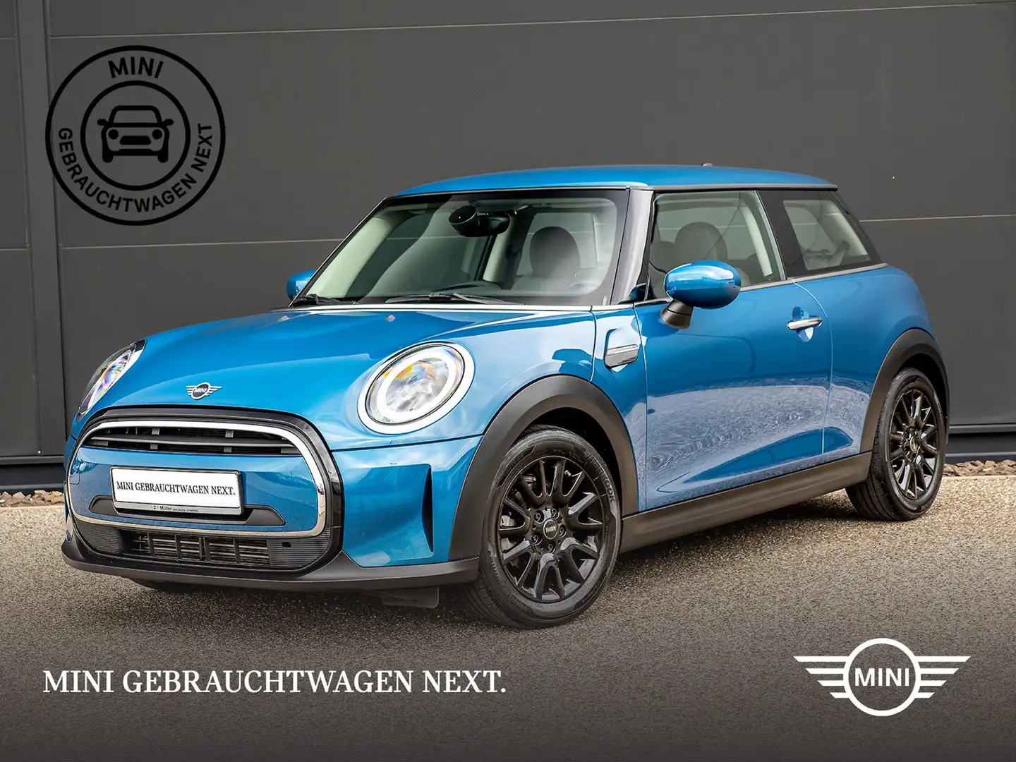 MINI One 3-T Navi DAB Tempomat Sportsitz CarPlay 1VB Blau - 2