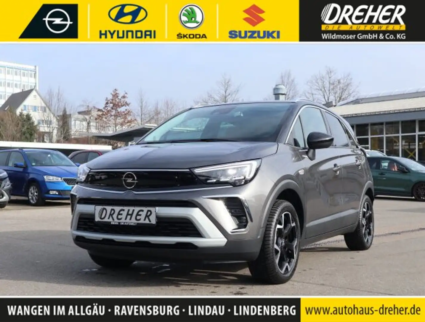 Opel Crossland Crossland Ultimate-Paket/ 37% Nachlass Grau - 1