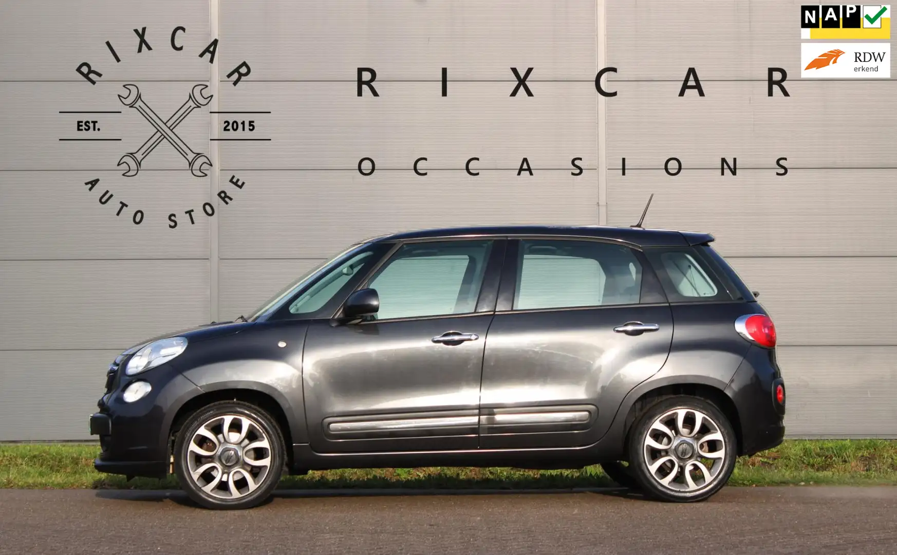 Fiat 500L 1.4-16V Lounge Climate Panodak !!NIEUWBINNEN!! Gris - 1