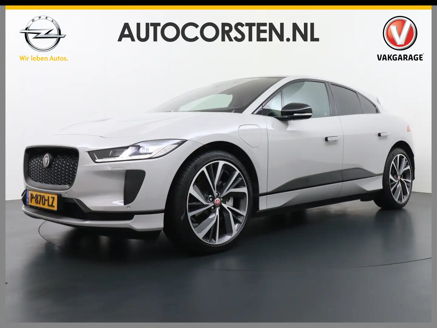 Jaguar I-Pace EV400 PK HSE Luchtvering Pano-Dak Matrix LED € 101 Grijs - 1