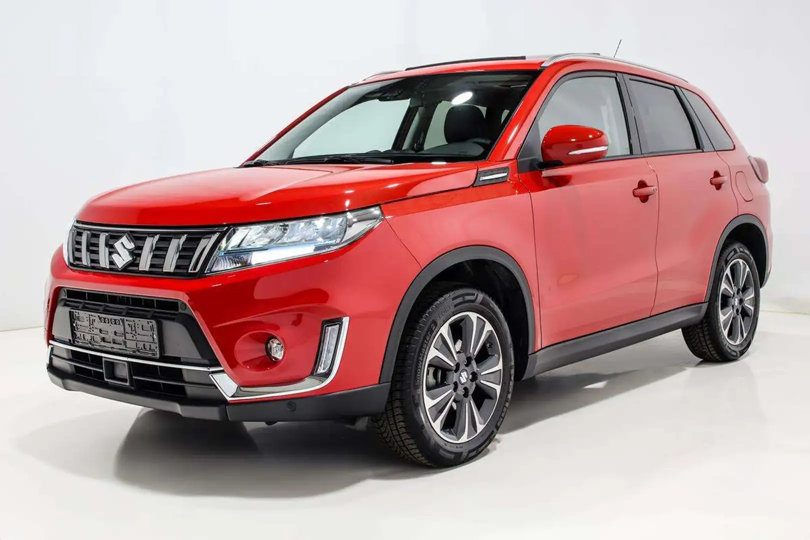 Suzuki Vitara 1.5 HYBRID AUTOMATIQUE TOIT PANO GPS CAMERA JA17 Rouge - 2