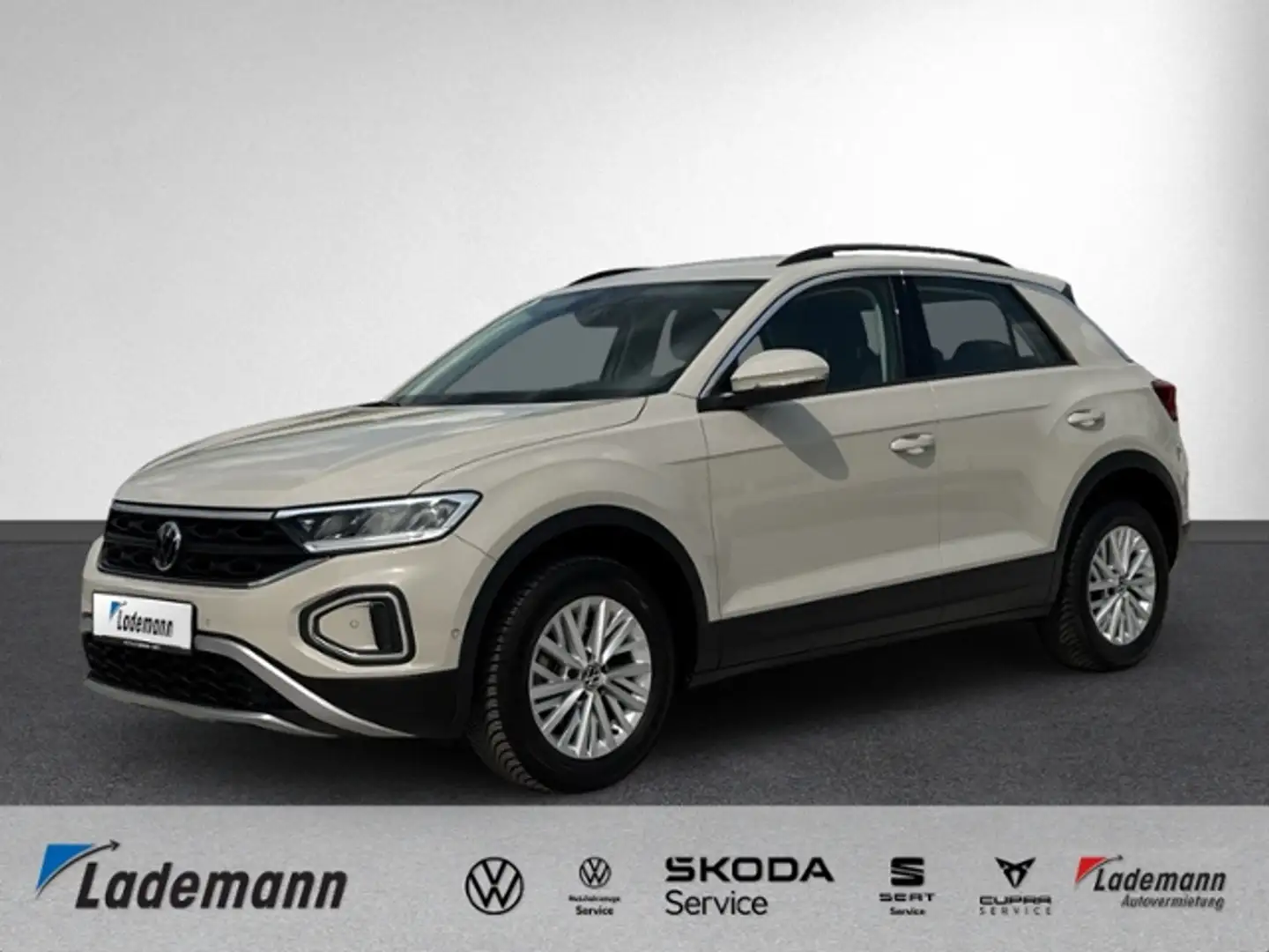 Volkswagen T-Roc 1.0 TSI Life LED+NAVI+KLIMA+KAMERA+SHZ+PDC Grau - 1