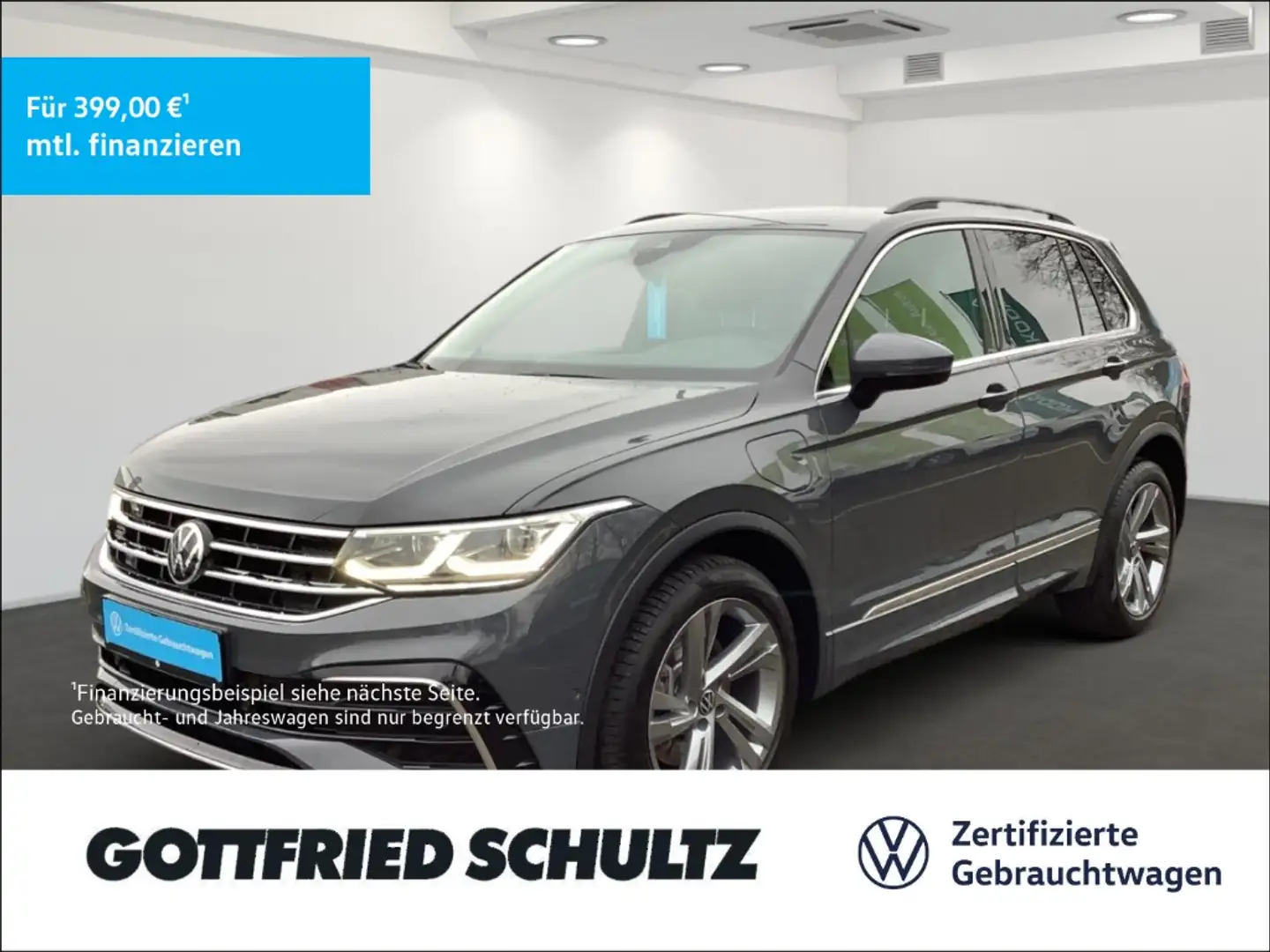 Volkswagen Tiguan 1 4 TSI R-Line eHybrid Matrix LED NAVI Grau - 1