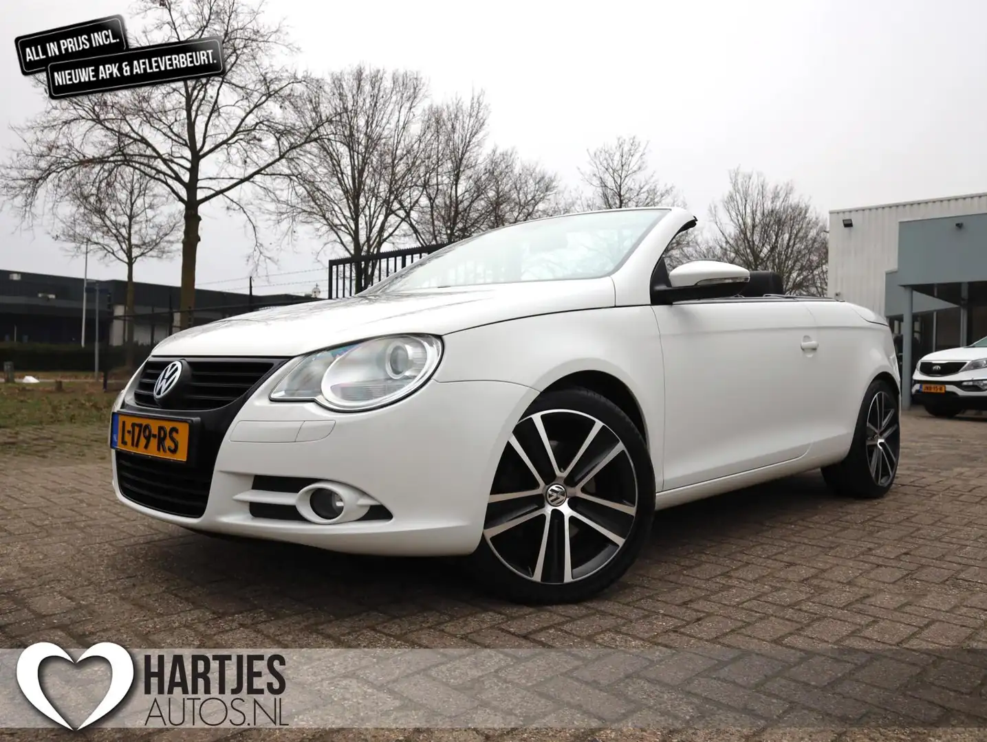 Volkswagen Eos 1.4 TSI White Night (Vol-Opties!) Youngtimer Wit - 1