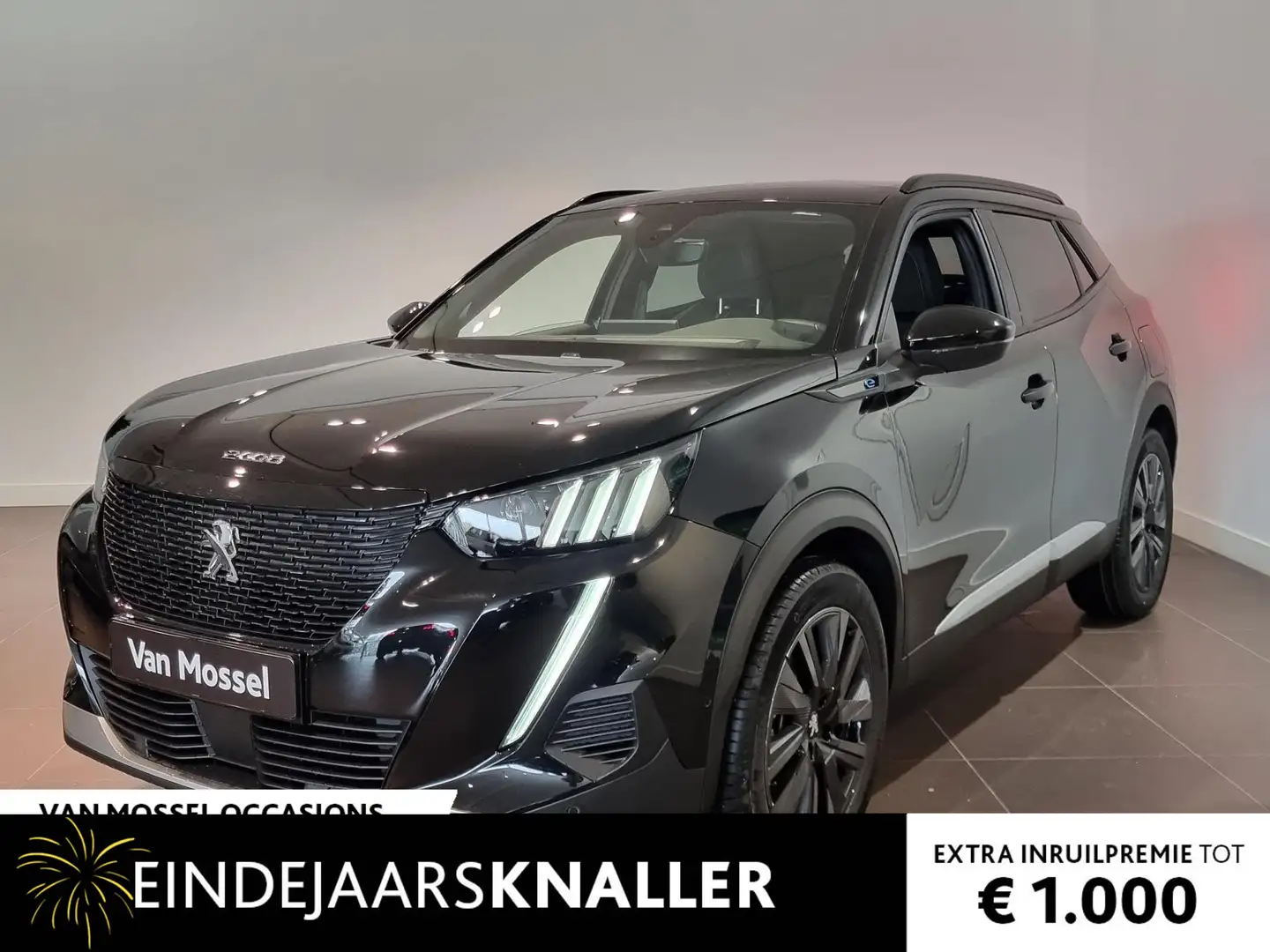 Peugeot e-2008 EV GT Pack 50 kWh | Apple carplay | Pano.dak | Sto Noir - 1