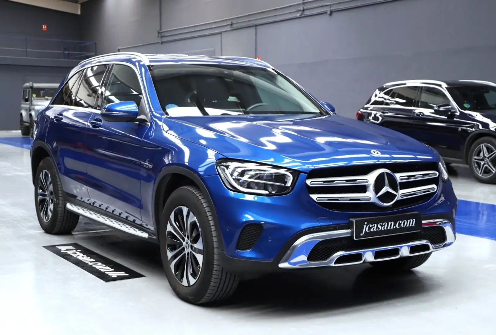 Mercedes-Benz GLC 300 300de 4Matic 9G-Tronic Azul - 2