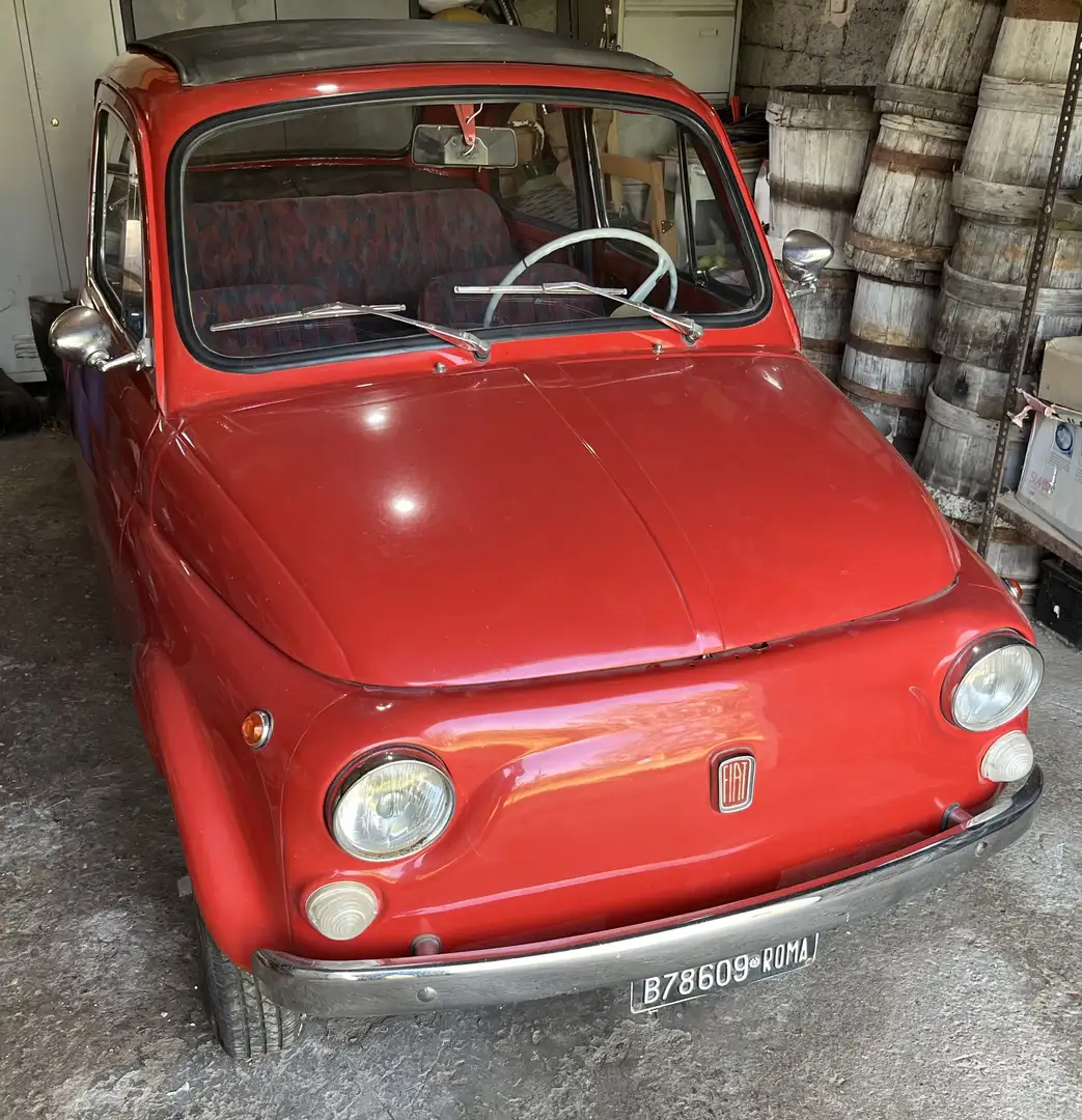 Fiat 500 500F prima serie Rouge - 2