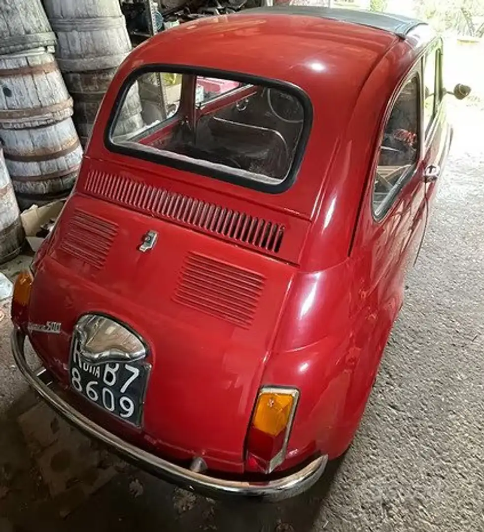 Fiat 500 500F prima serie Rouge - 1