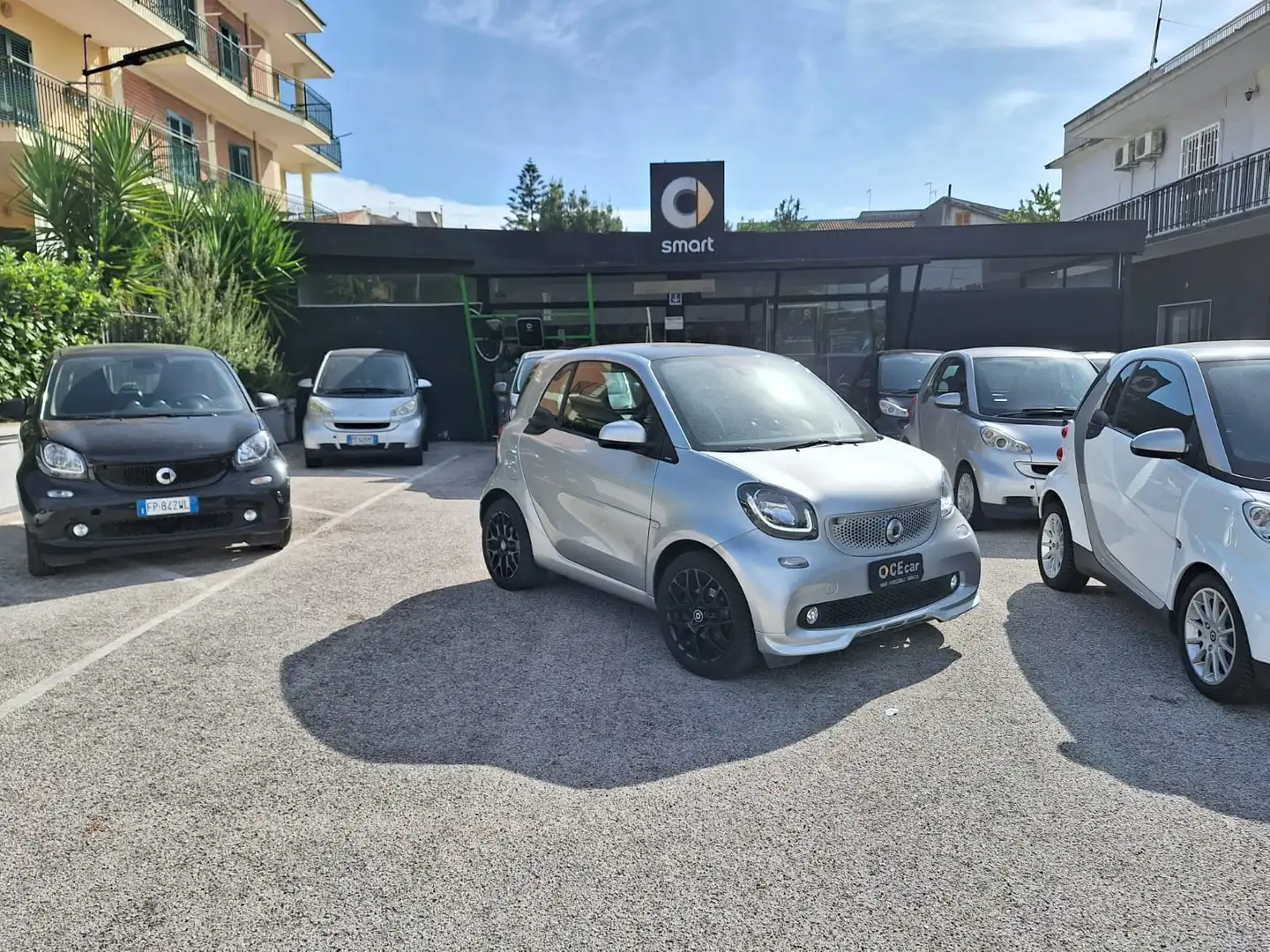 smart forTwo 0.9 t Superpassion 90cv twinamic Silver - 1