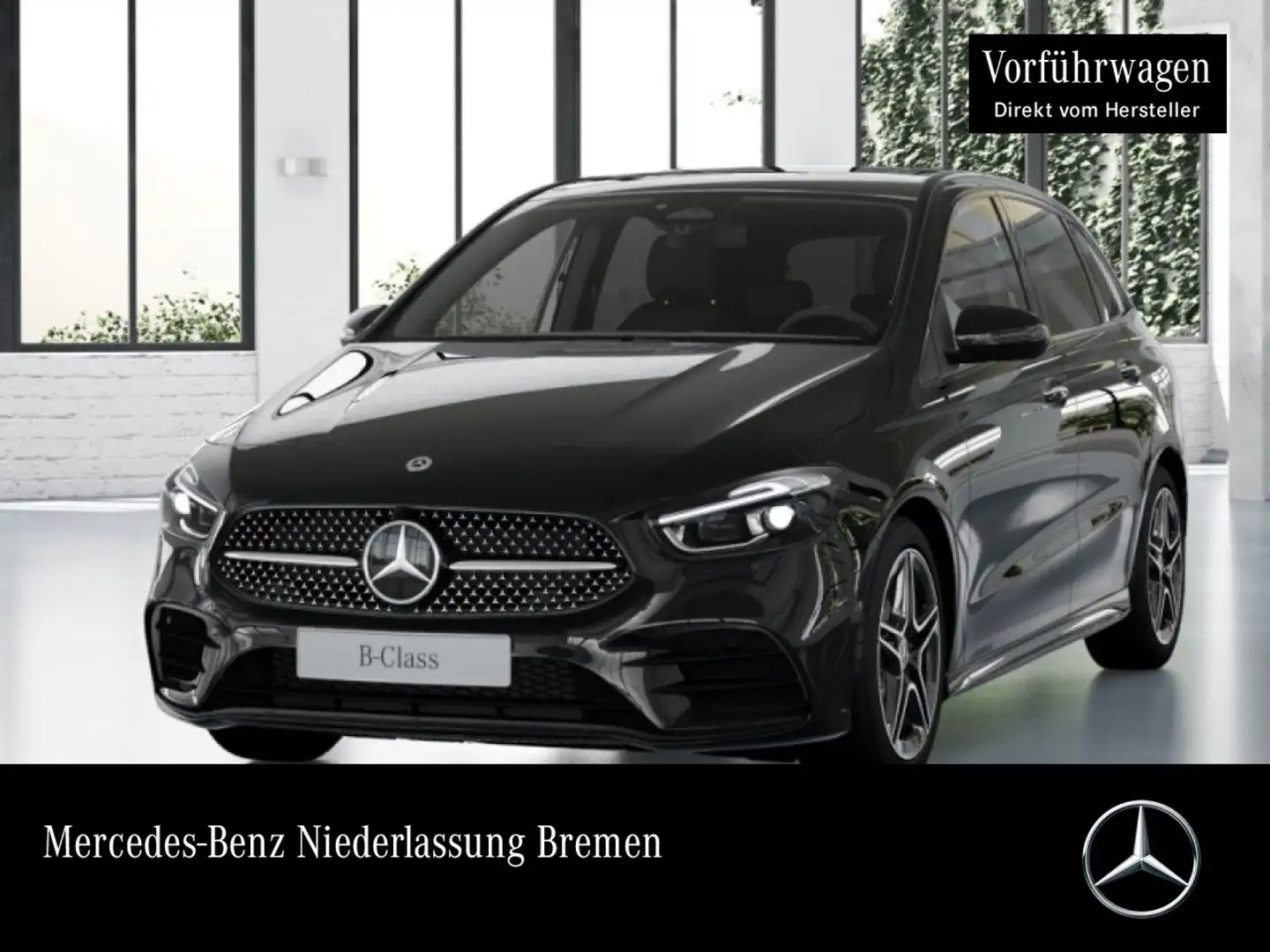 Mercedes-Benz B 200 AMG+NIGHT+PANO+360°+AHK+MULTIBEAM+TOTW+7G Schwarz - 1
