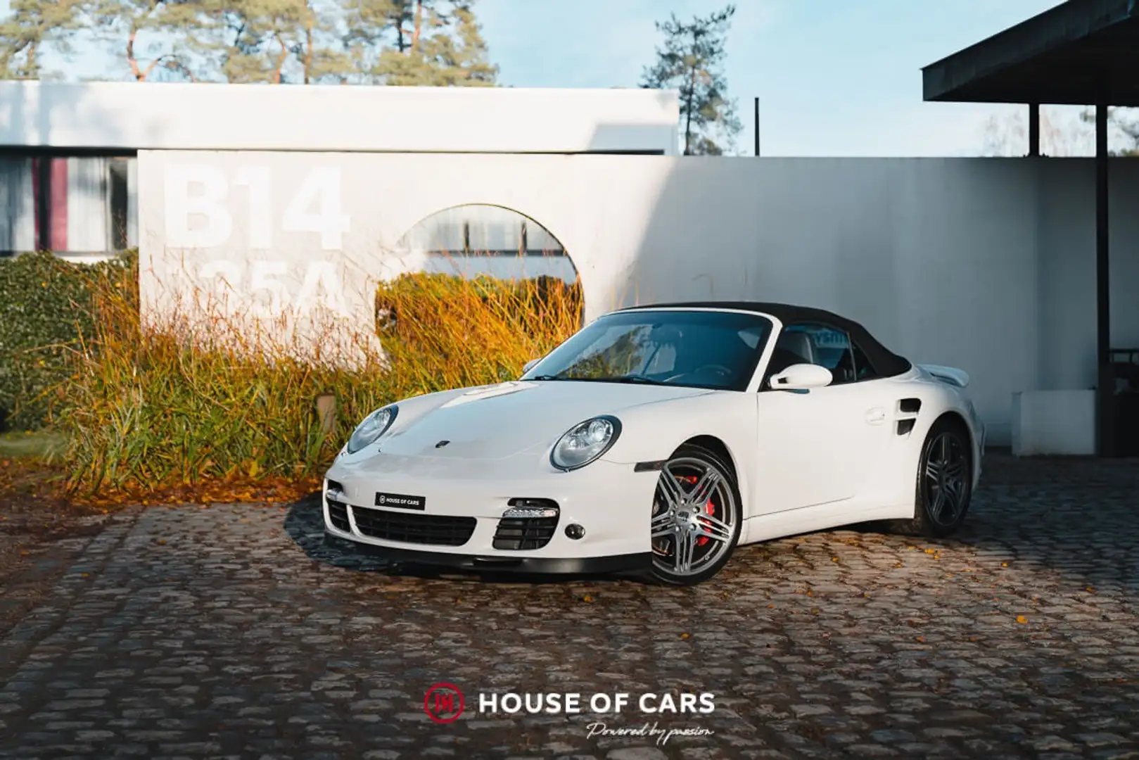 Porsche 911 997.1 TURBO CABRIOLET MANUAL - 1ST PAINT Blanc - 2