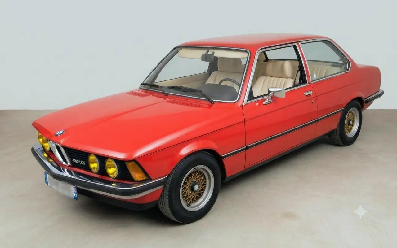 BMW 330 E21 320/6 Rouge “KORALL” Cliquez ICI, foto 1