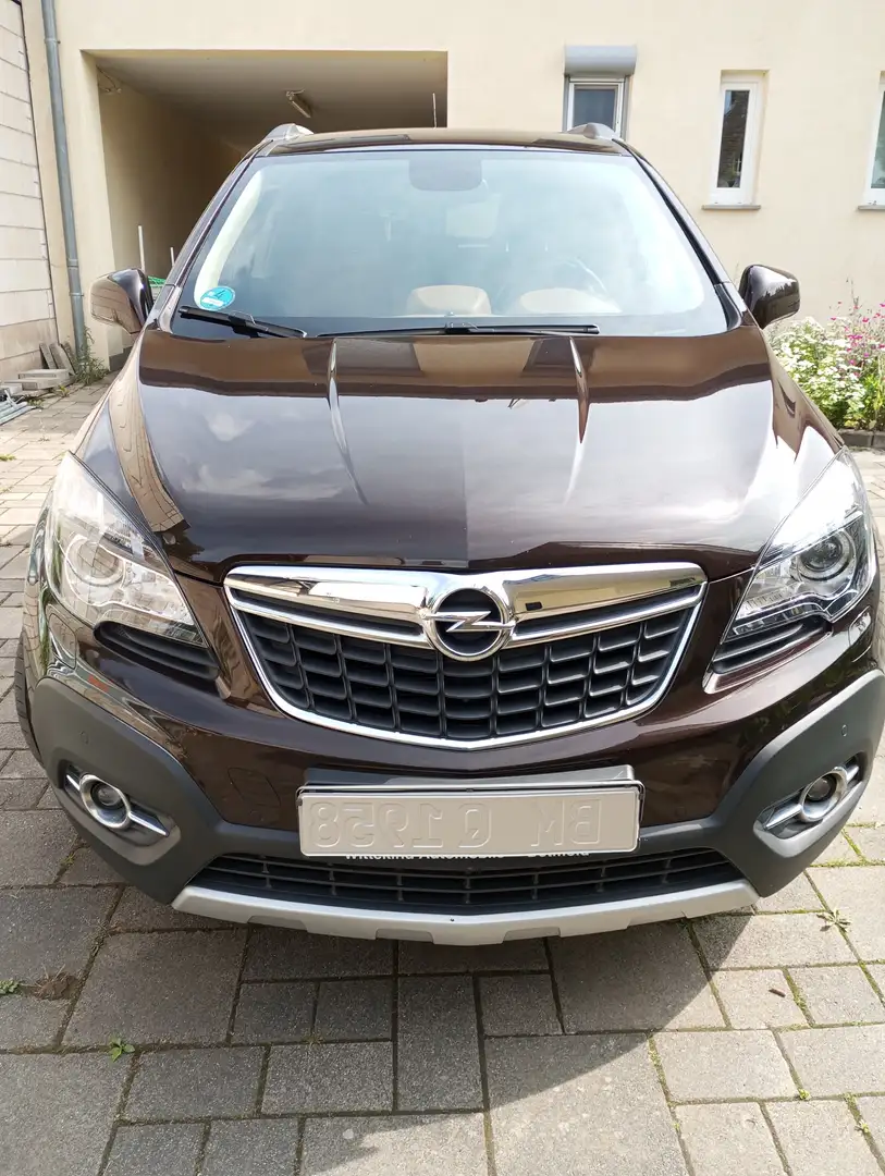 Opel Mokka X Mokka 4x4 Volllederausstattung Brun - 2