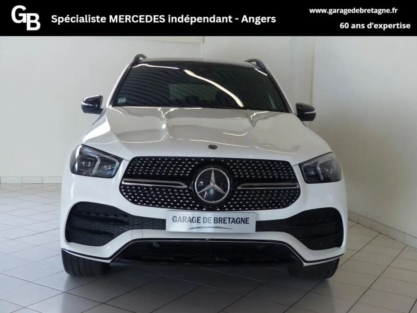 Mercedes-Benz GLE 300 300 d 245ch AMG Line 4Matic 9G-Tronic Blanc - 2